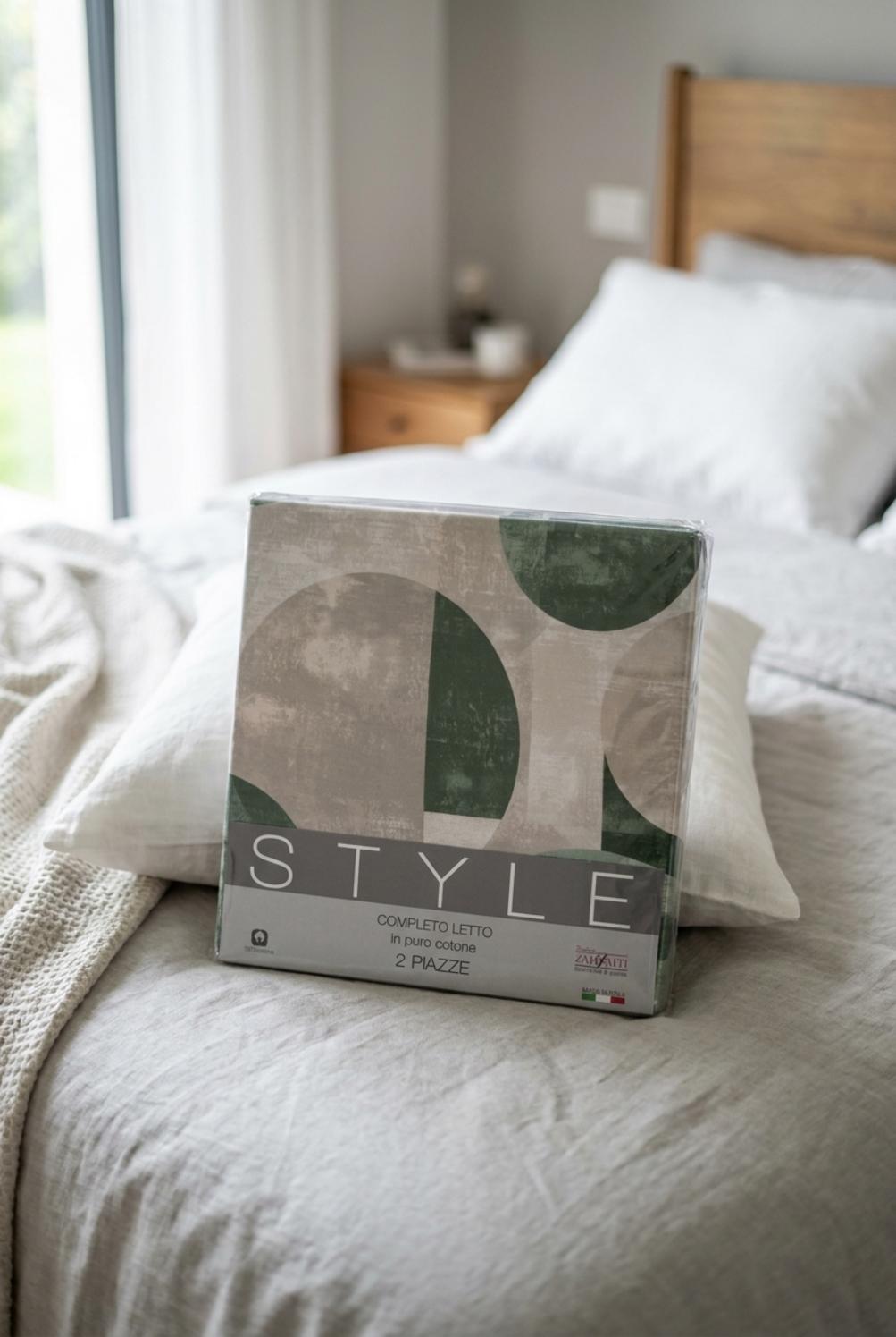 Forme Completo Letto Verde