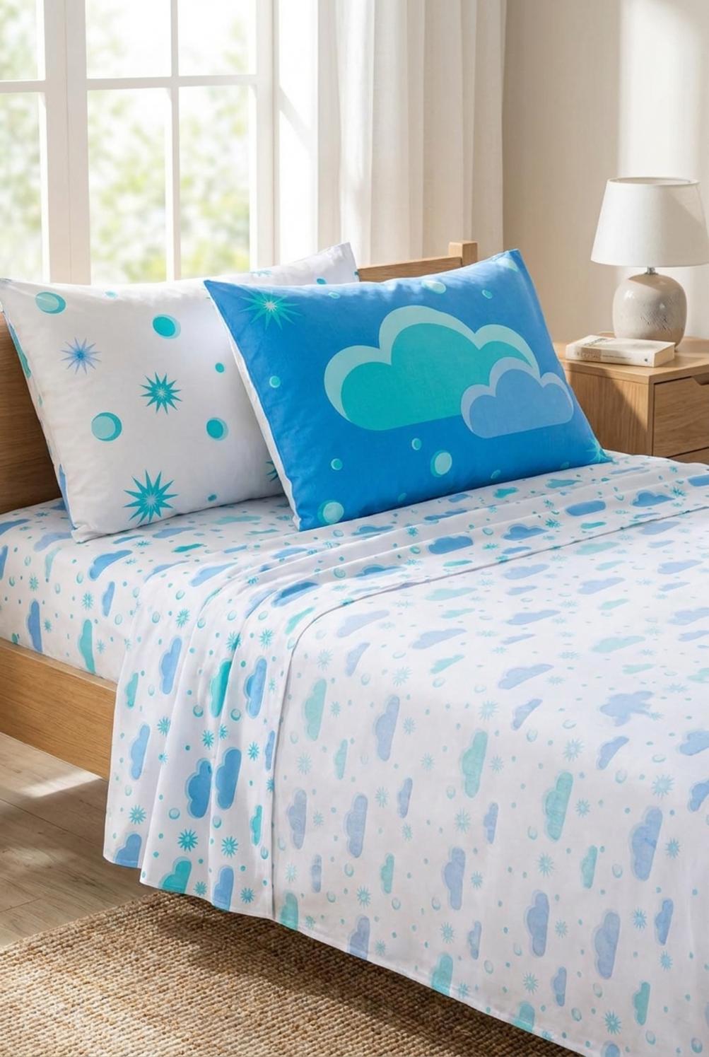 Magica Notte Completo Letto Per Bambini Azzurro
