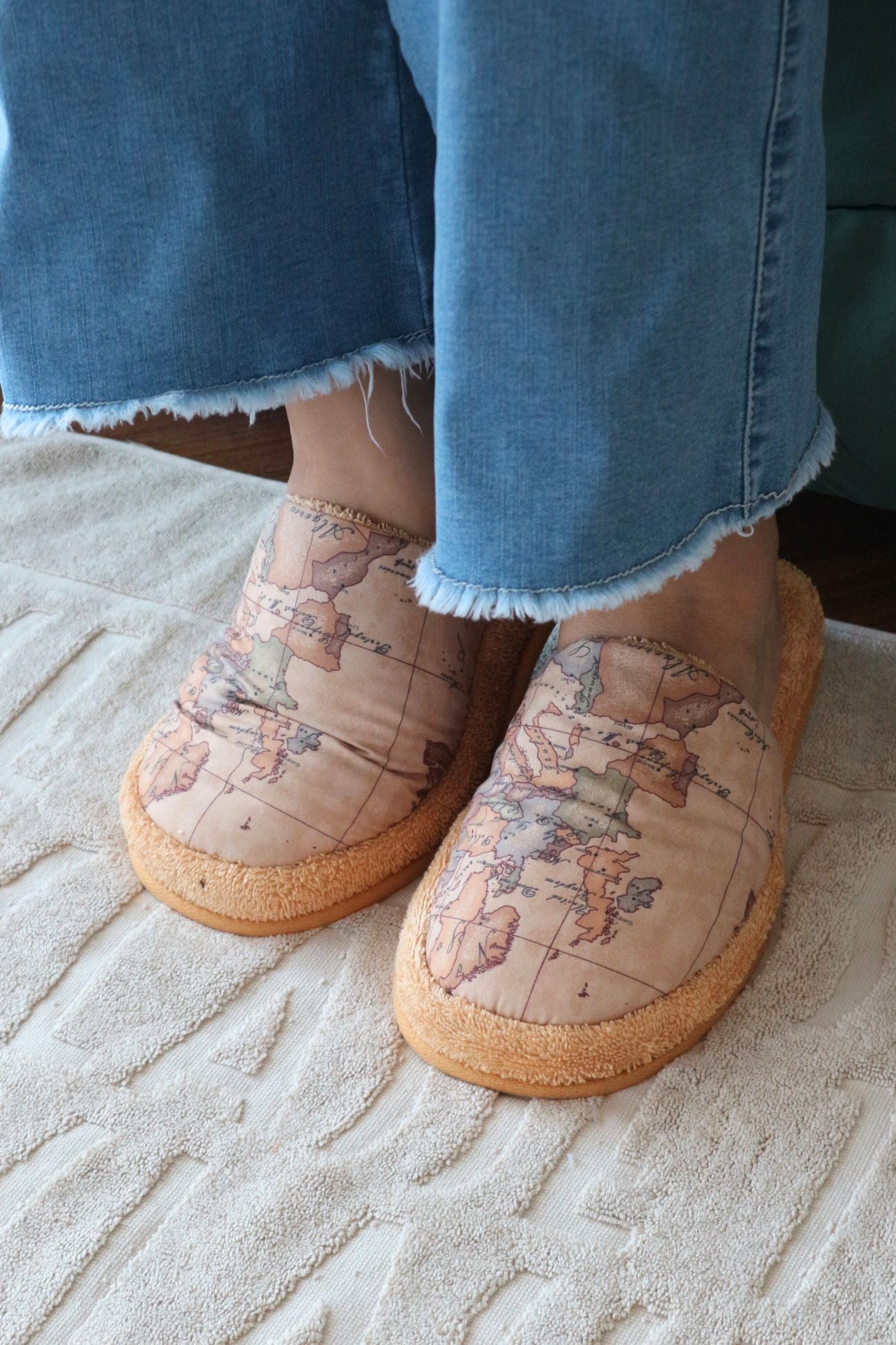 Geo Classic Pantofole Ocra