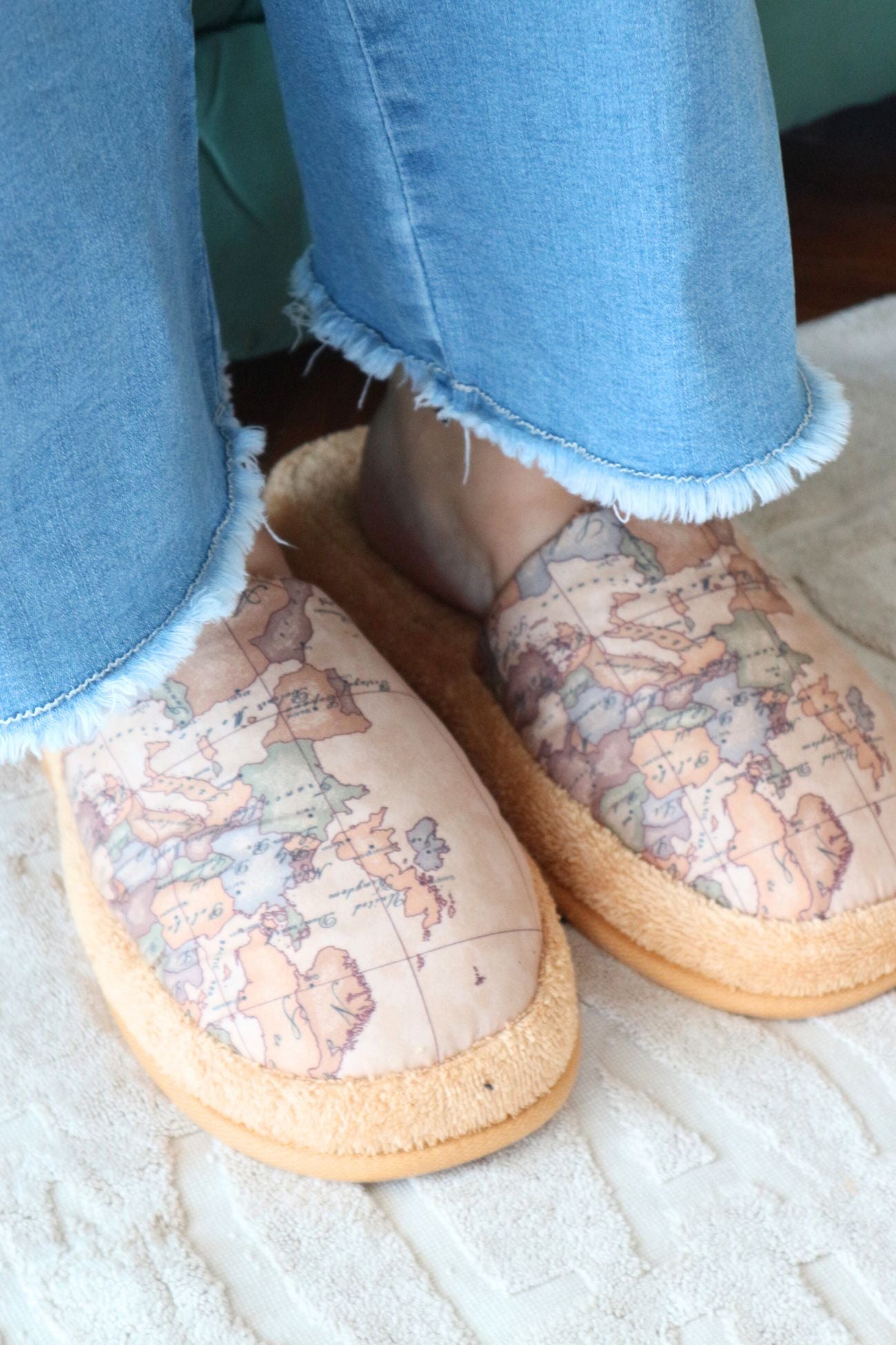 Geo Classic Pantofole Ocra