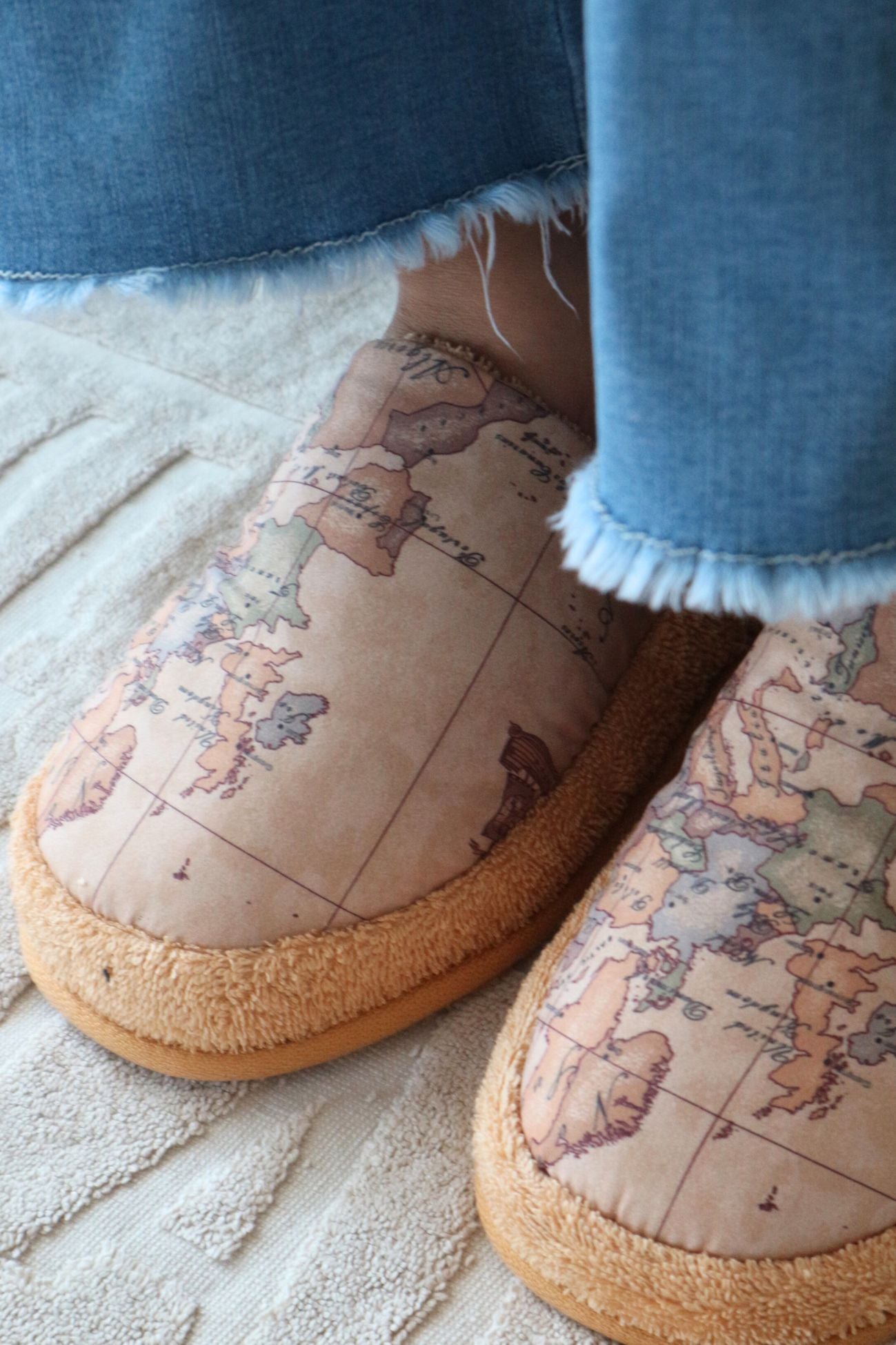 Geo Classic Pantofole Ocra