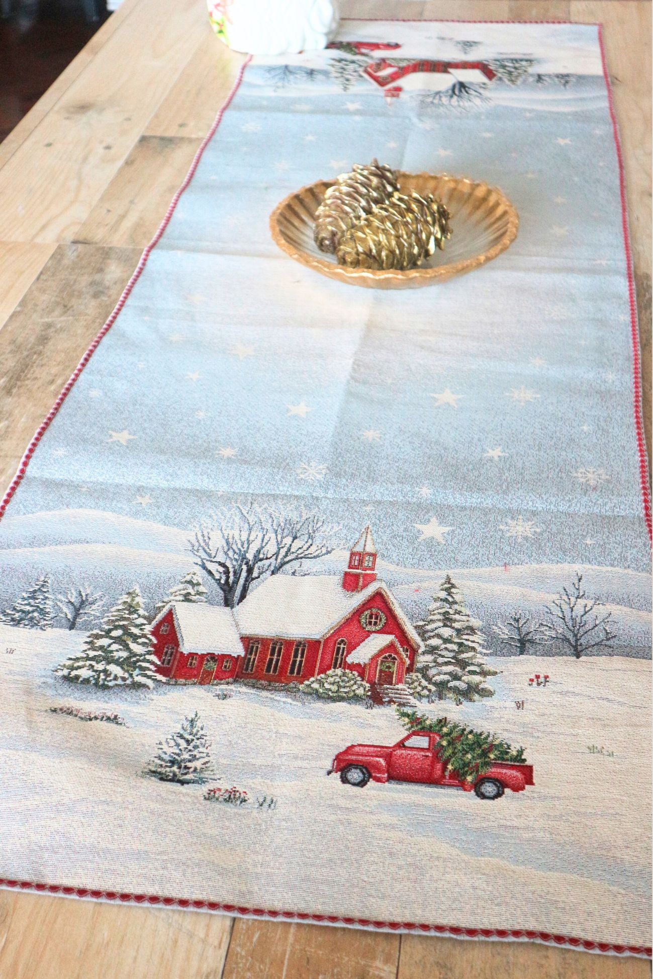 Coche - Gobelino de Navidad