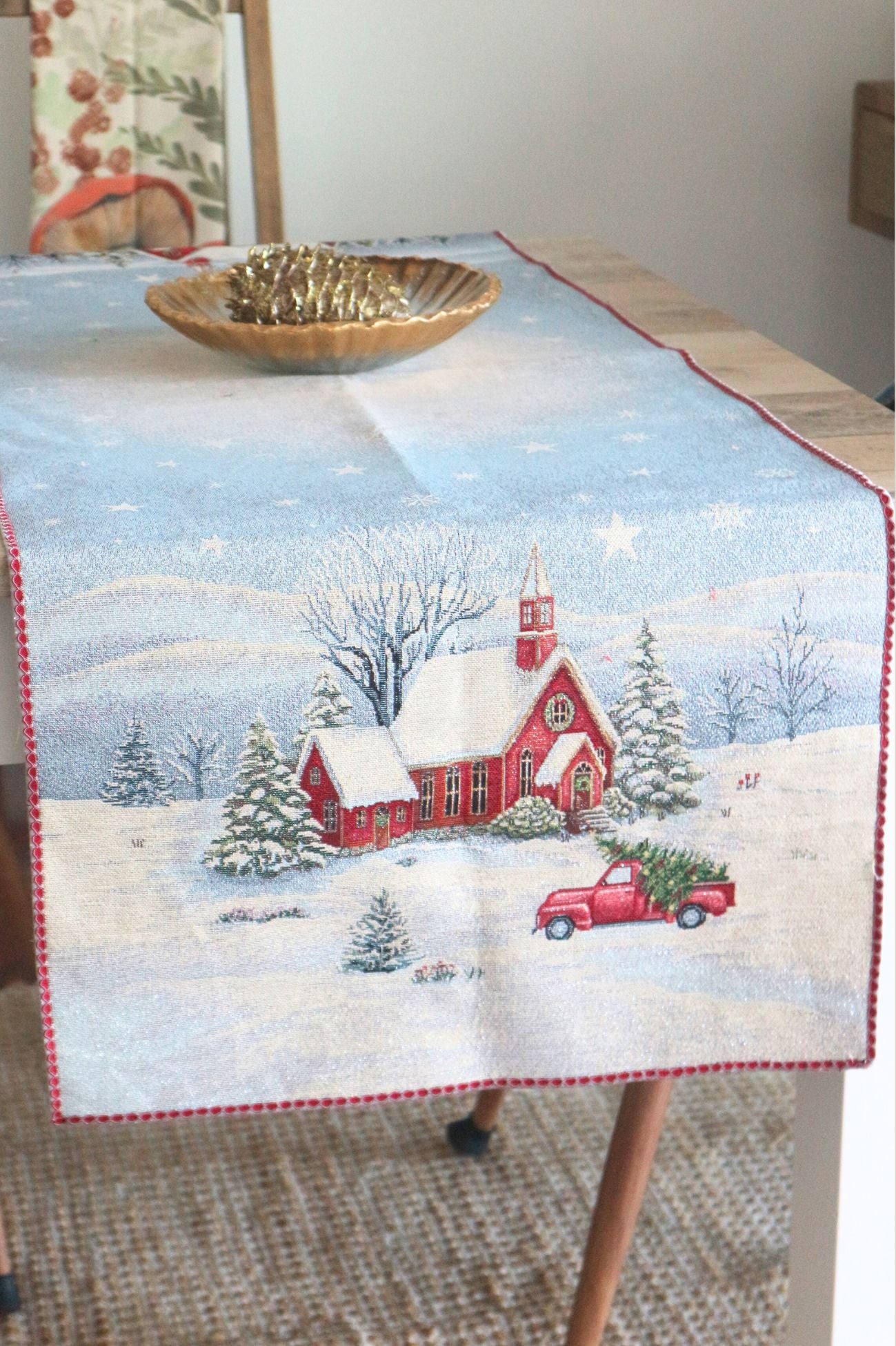 Coche - Gobelino de Navidad