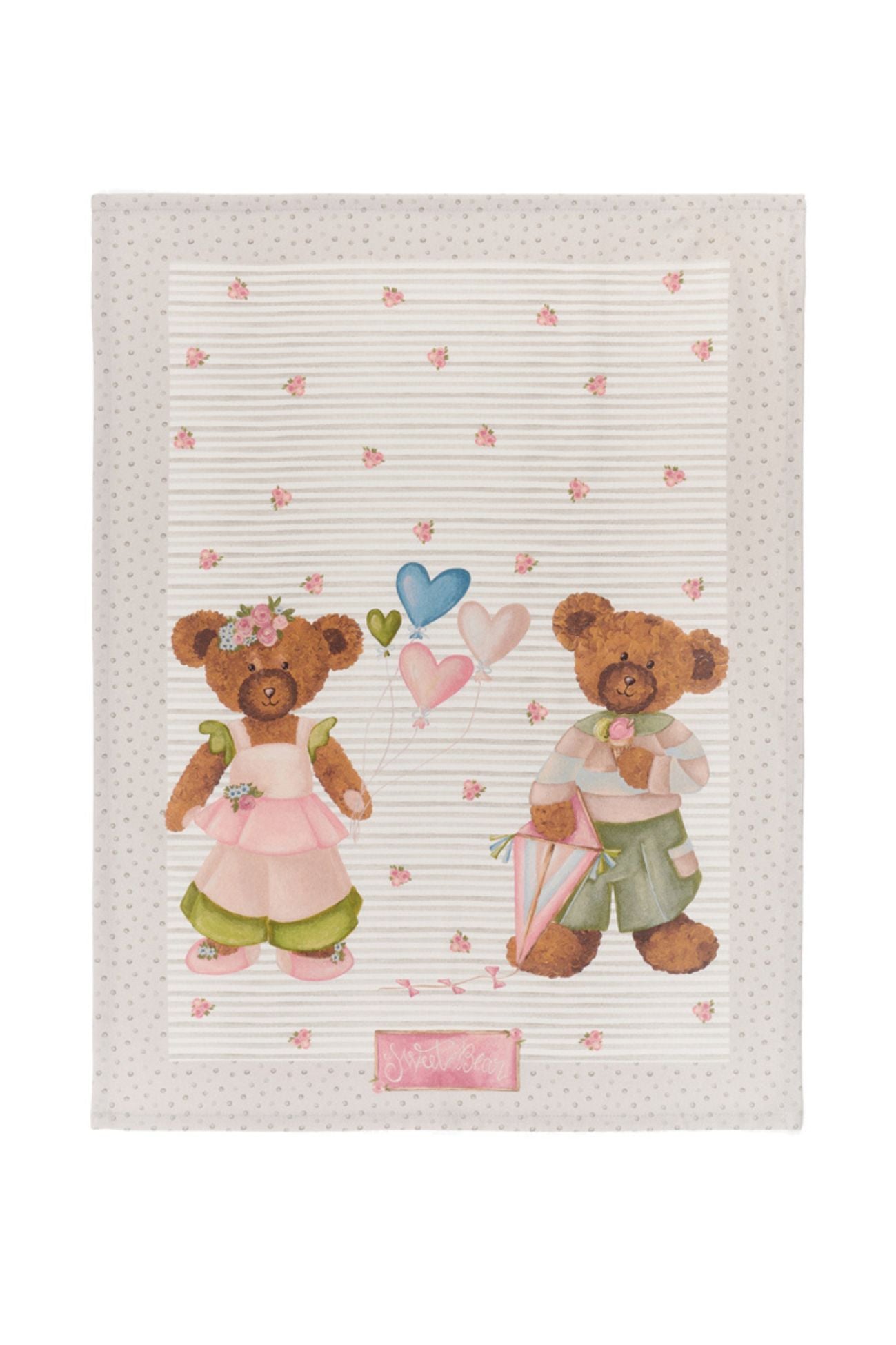 Sweet Bear Strofinaccio Palloncini