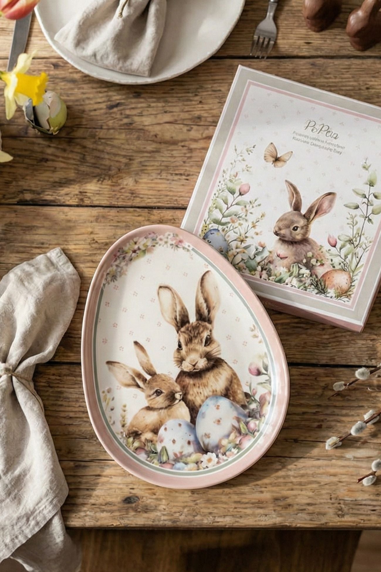 Pepen Piatto Uovo Rosa