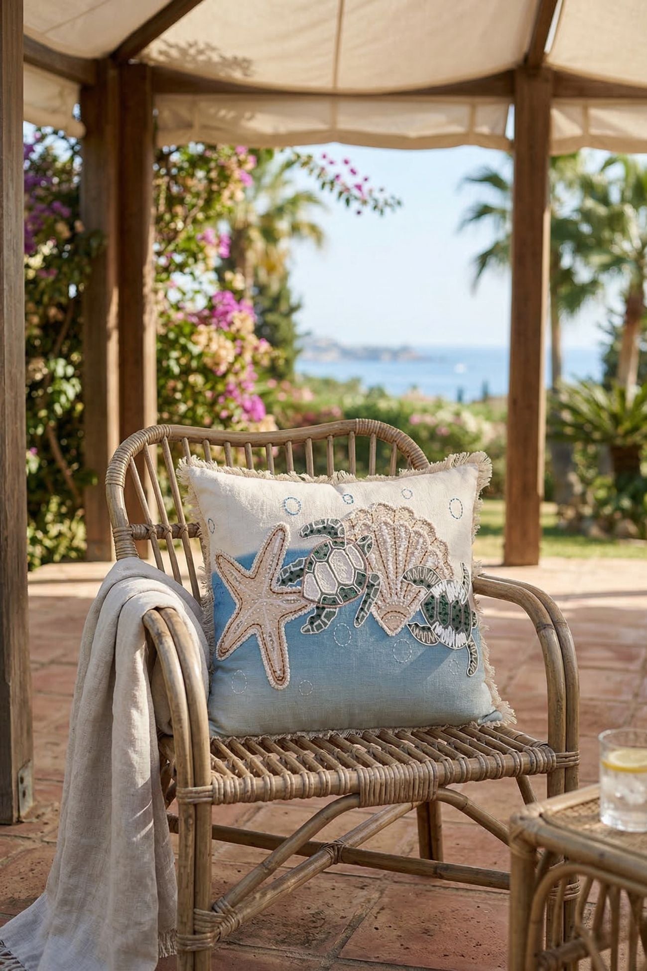 Vista Mare Cuscino Quadrato