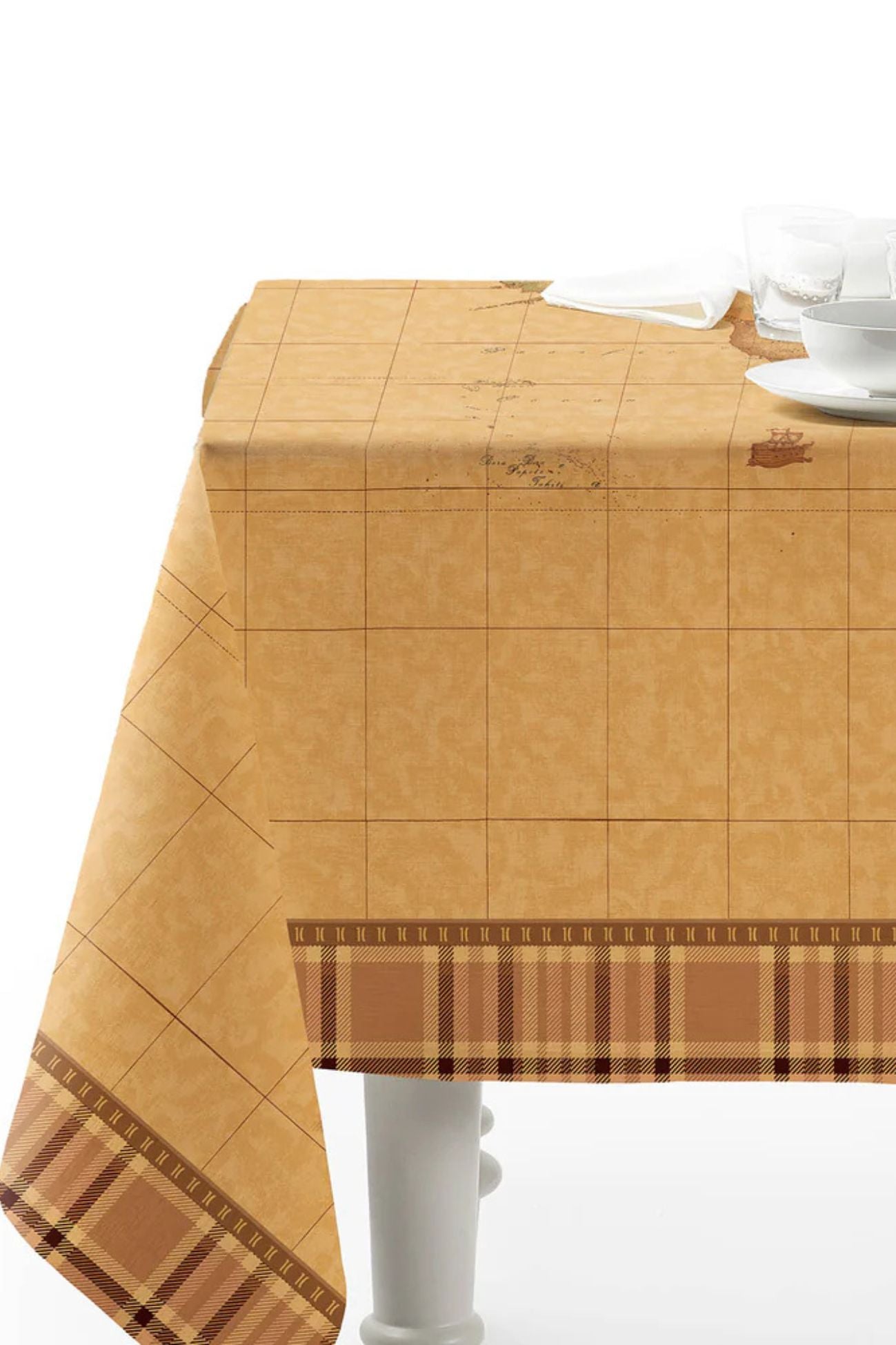 Geo Tartan Tovaglia