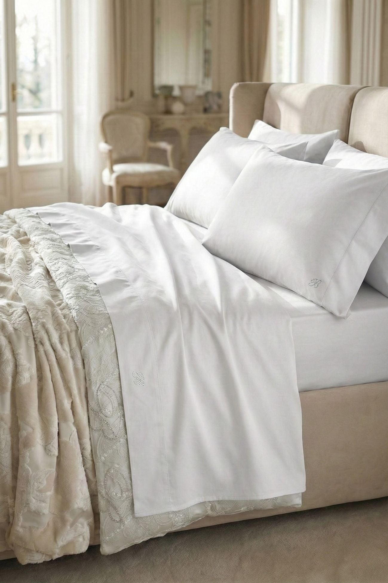 Lory Completo Letto var06 Bianco