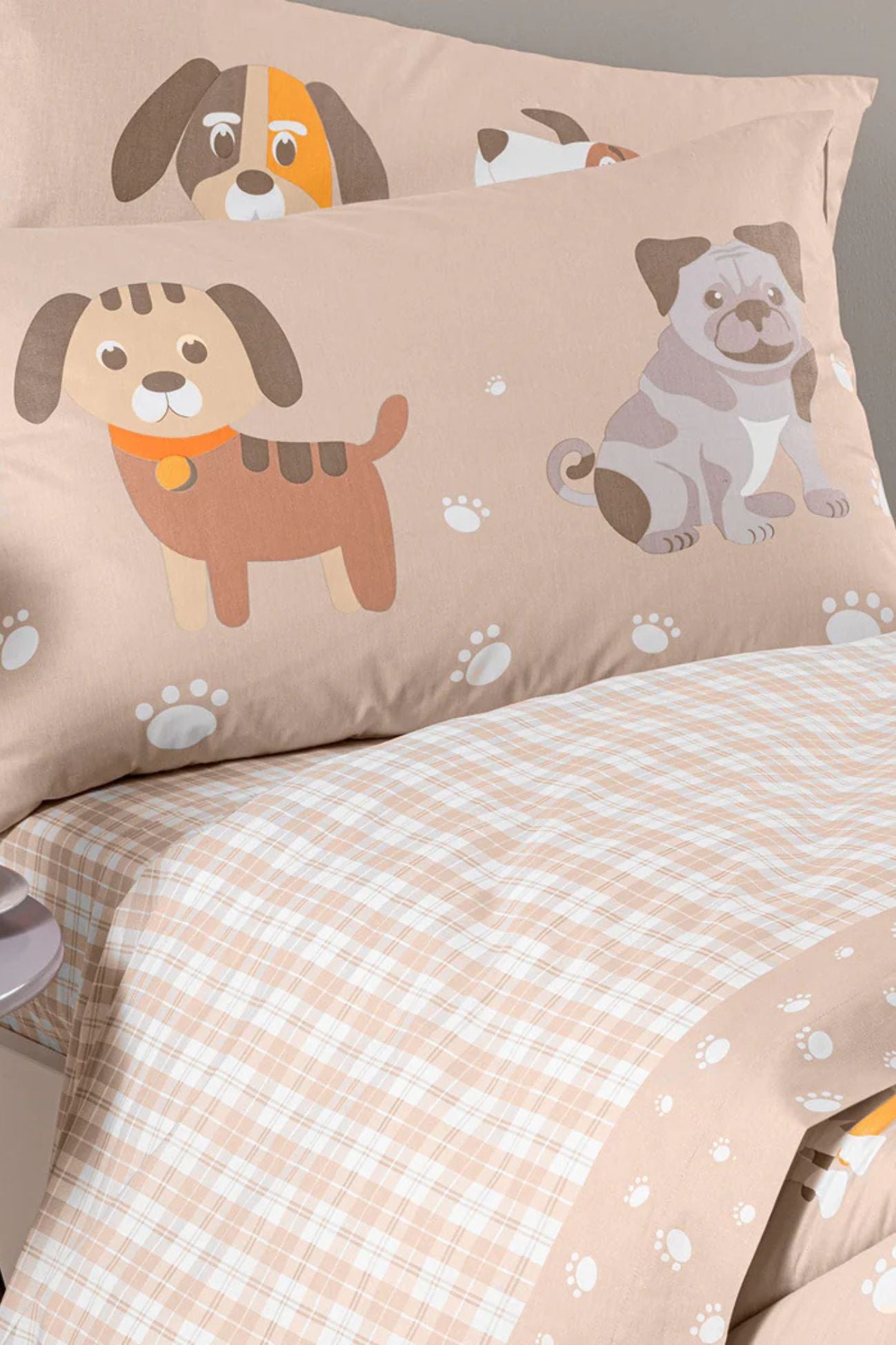 Cuccioli Completo Letto Naturale