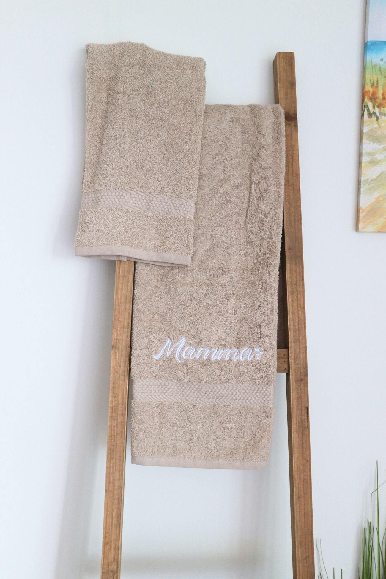 Mamma Set Asciugamani Sabbia