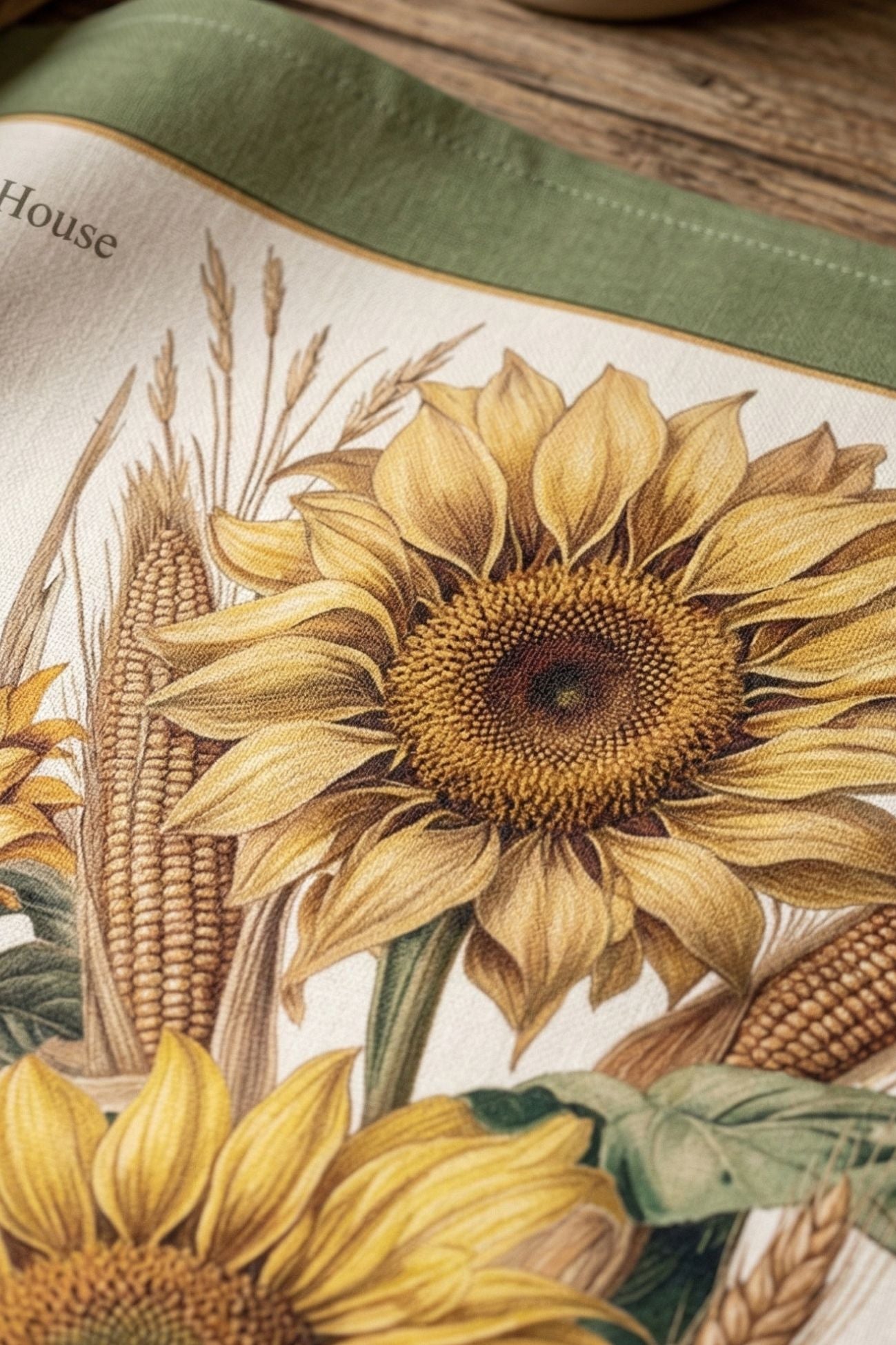 Girasoli Canovaccio Verde