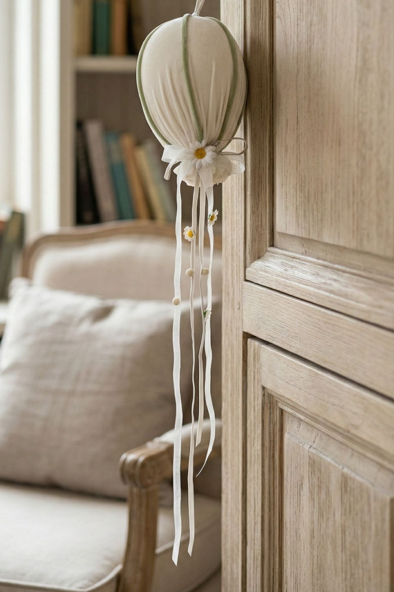 Fiorirà Mongolfiera Bianco