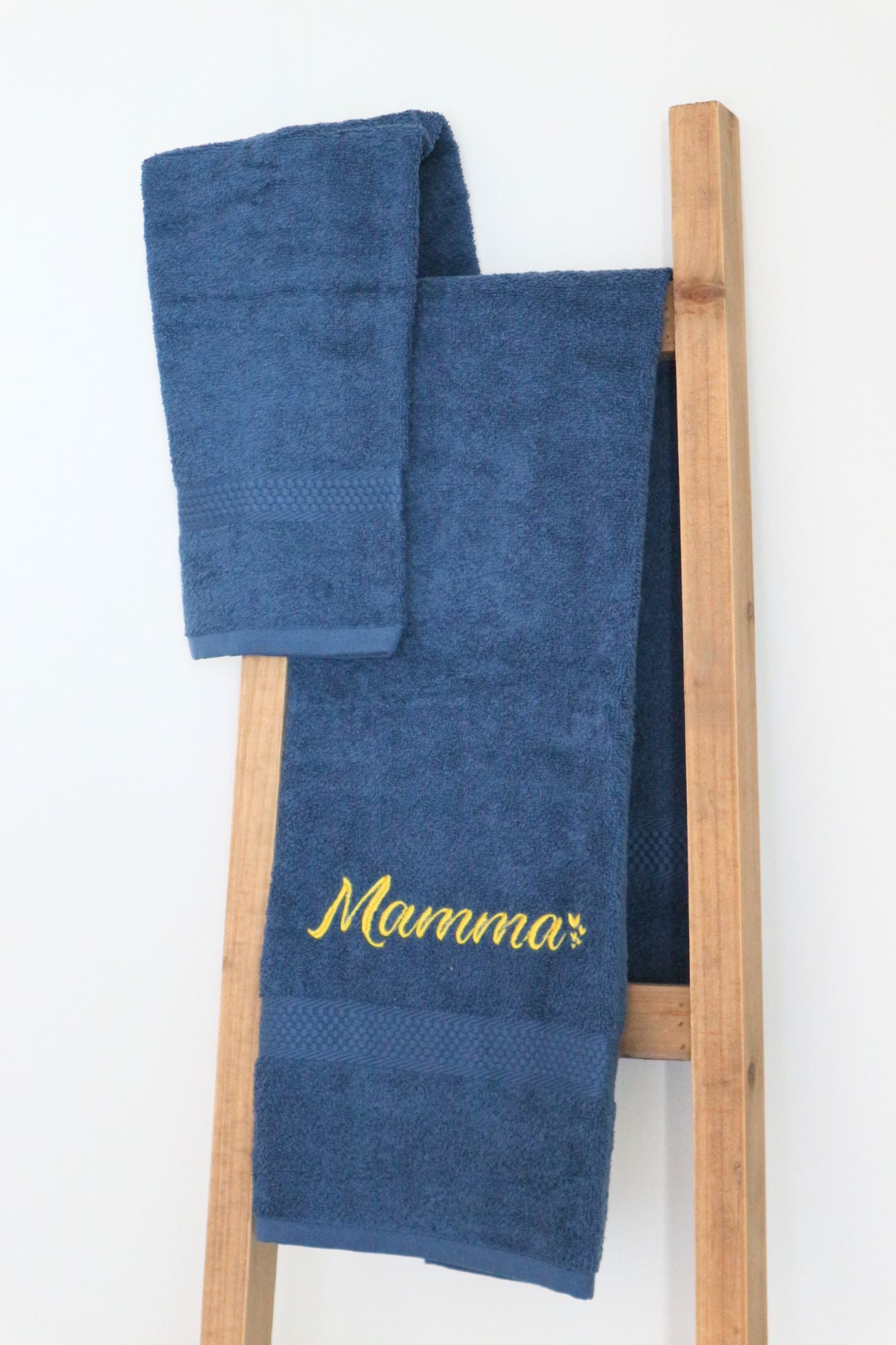 Mamma Set Asciugamani Indigo