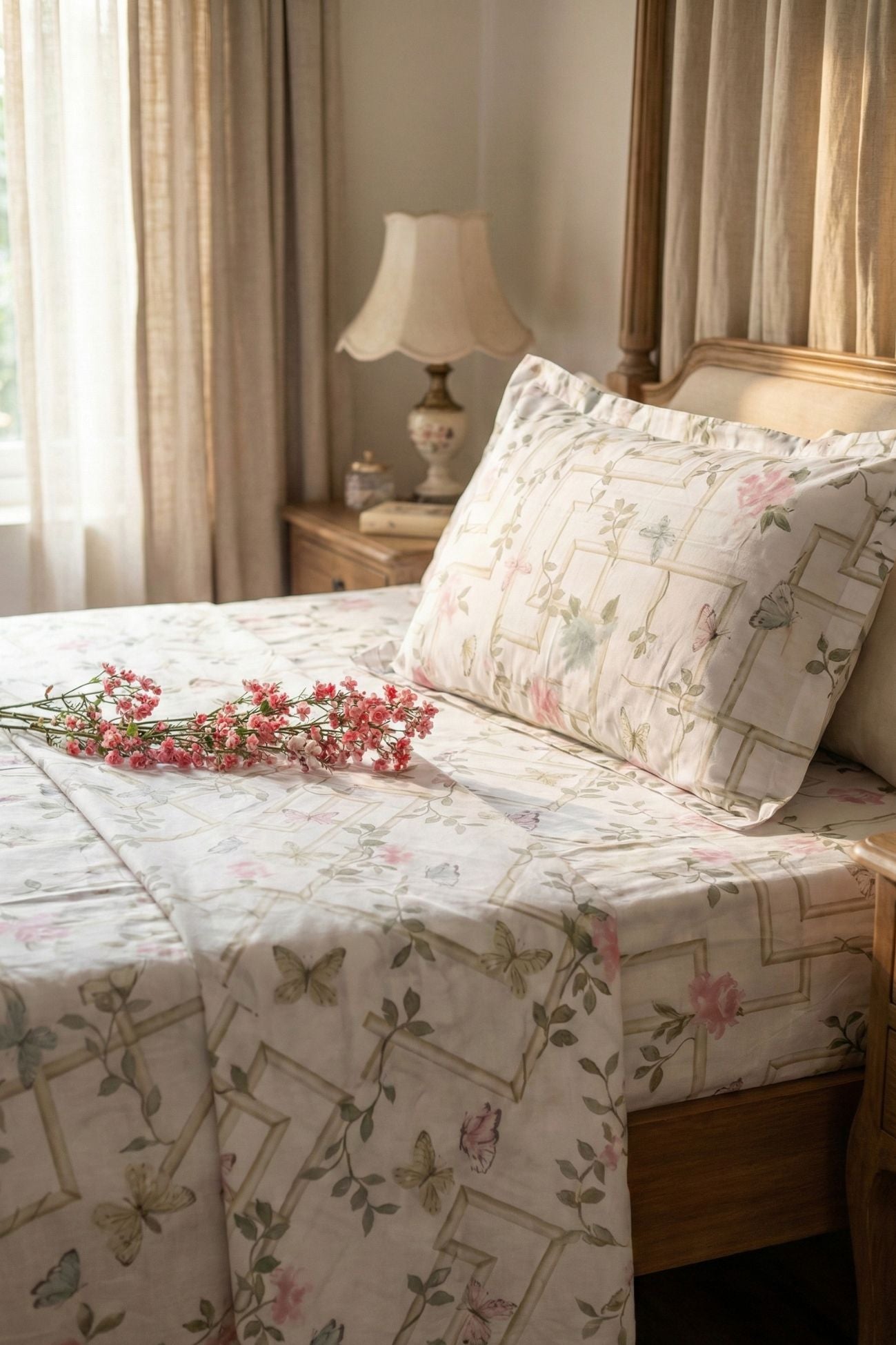 Floral Twist Completo Letto