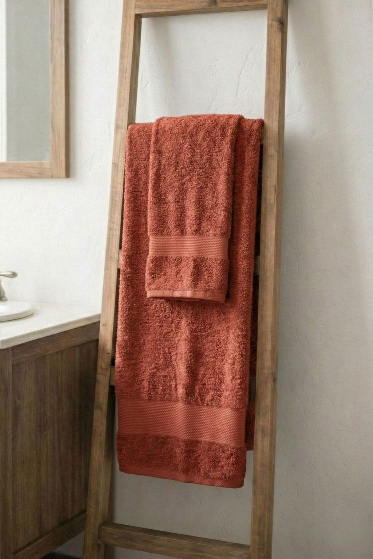 Solid Asciugamano Mattone