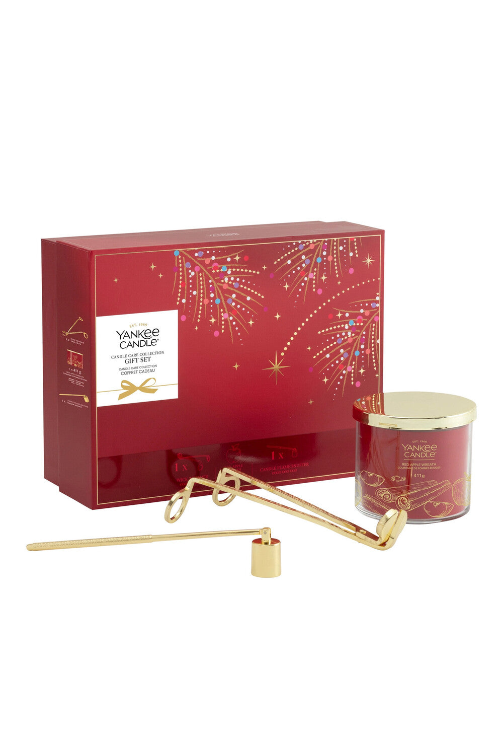 Candle Care Collection Confezione Regalo Candela e Accessori