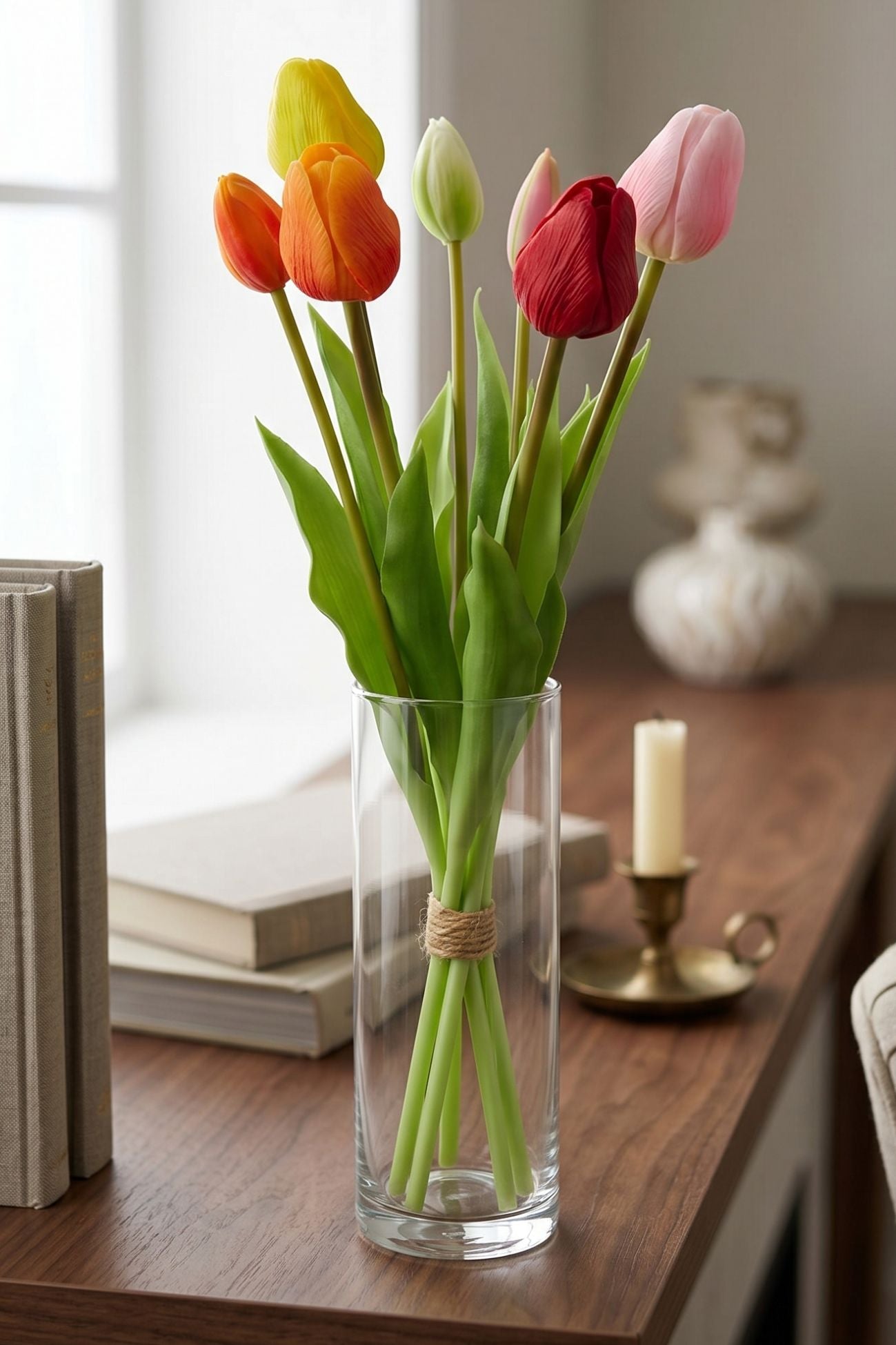 Flowers Bouquet 7 Tulipani Colorati