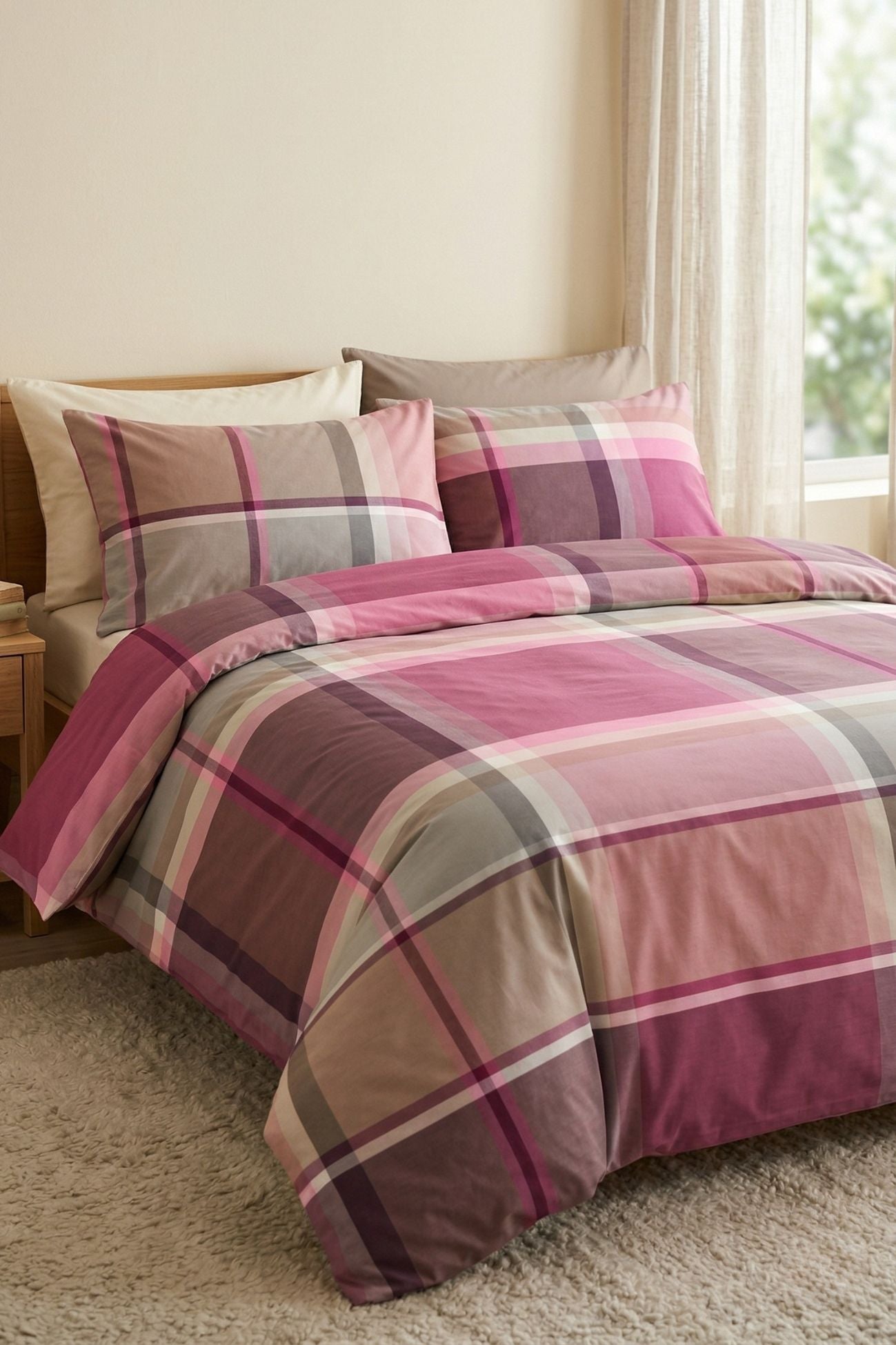 Lekesky Set di biancheria da letto 135 x 200 cm, 2 pezzi, copripiumino Lekesky Set di biancheria da letto 135 x 200 cm, 2 pezzi, copripiumino