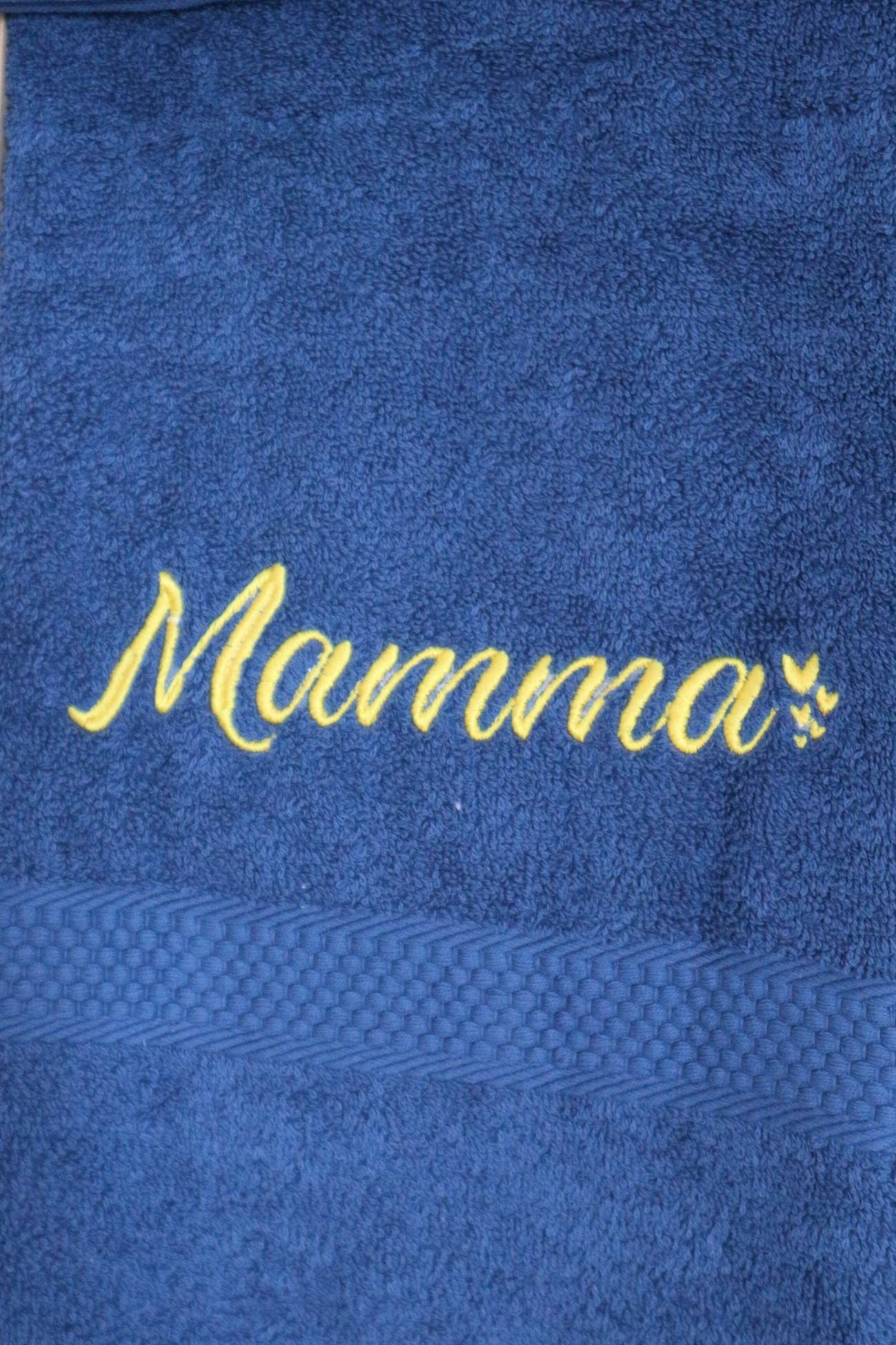 Mamma Set Asciugamani Indigo
