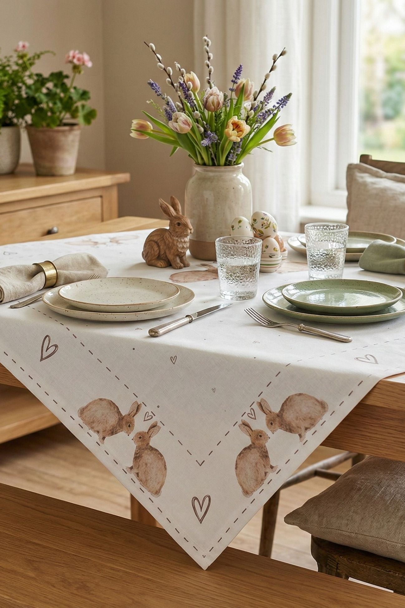 Conejitos enamorados