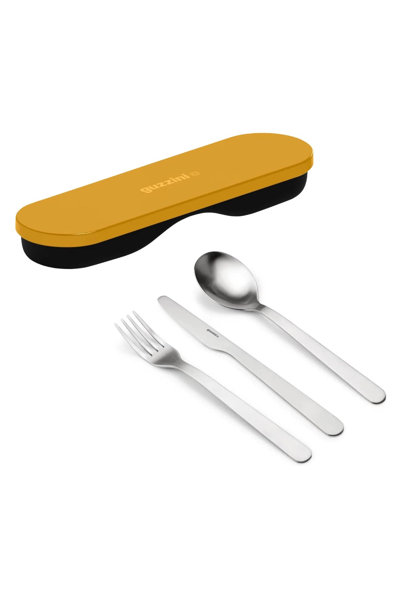 Store & Go Set Posate Da Viaggio Giallo Mango