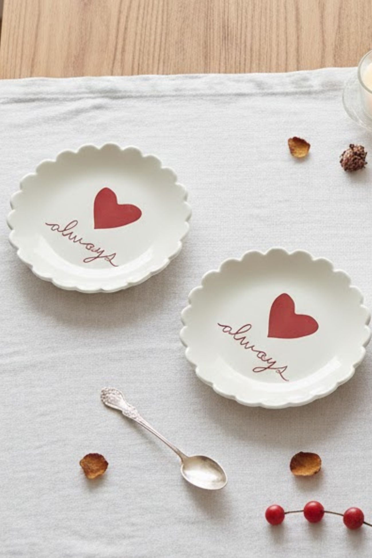 Amor Aeternus Set 2 Piatti Dolce