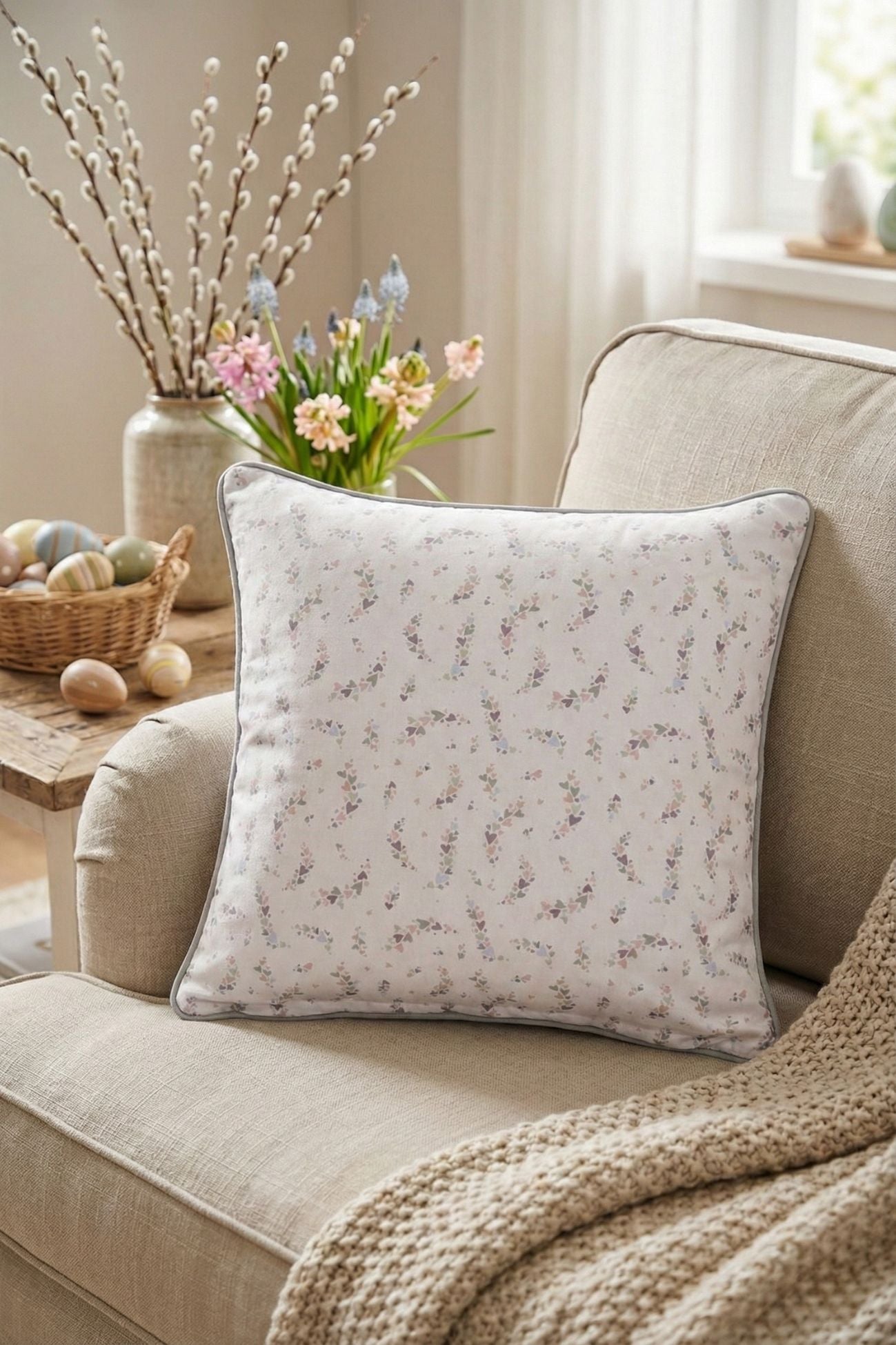 Pepen Cuscino Due Conigli