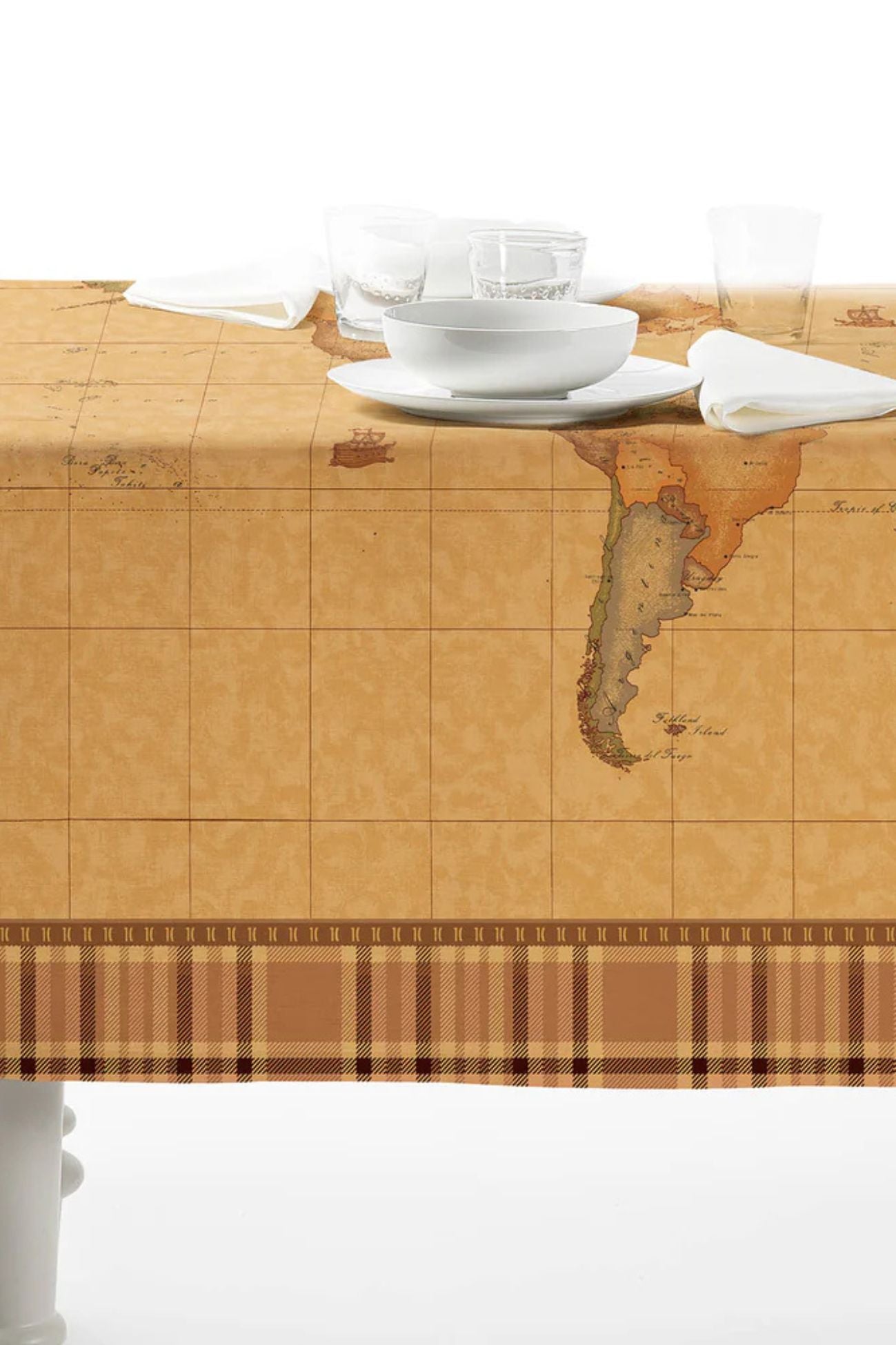 Geo Tartan Tovaglia