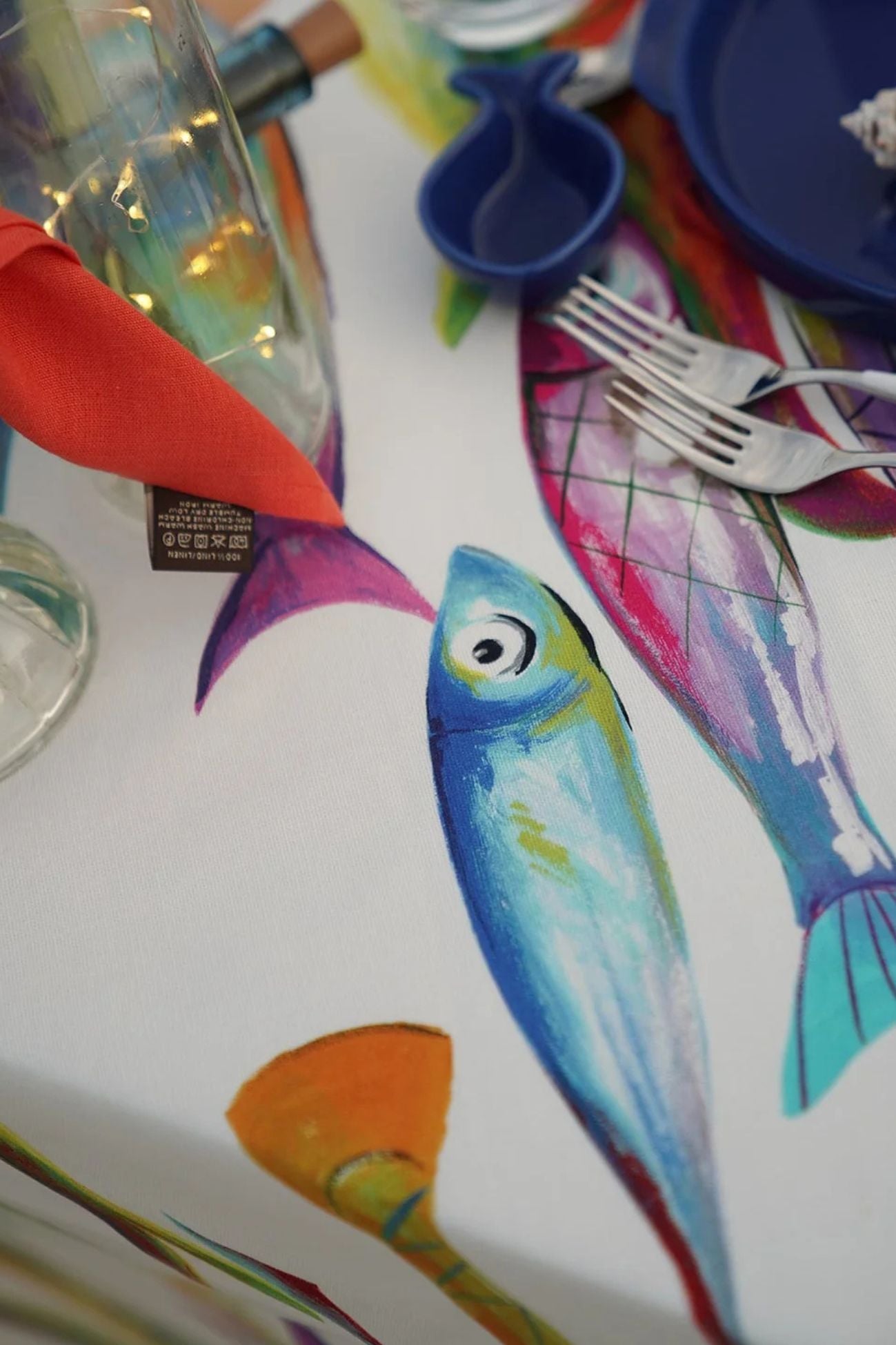 Poisson Bleu Centrotavola