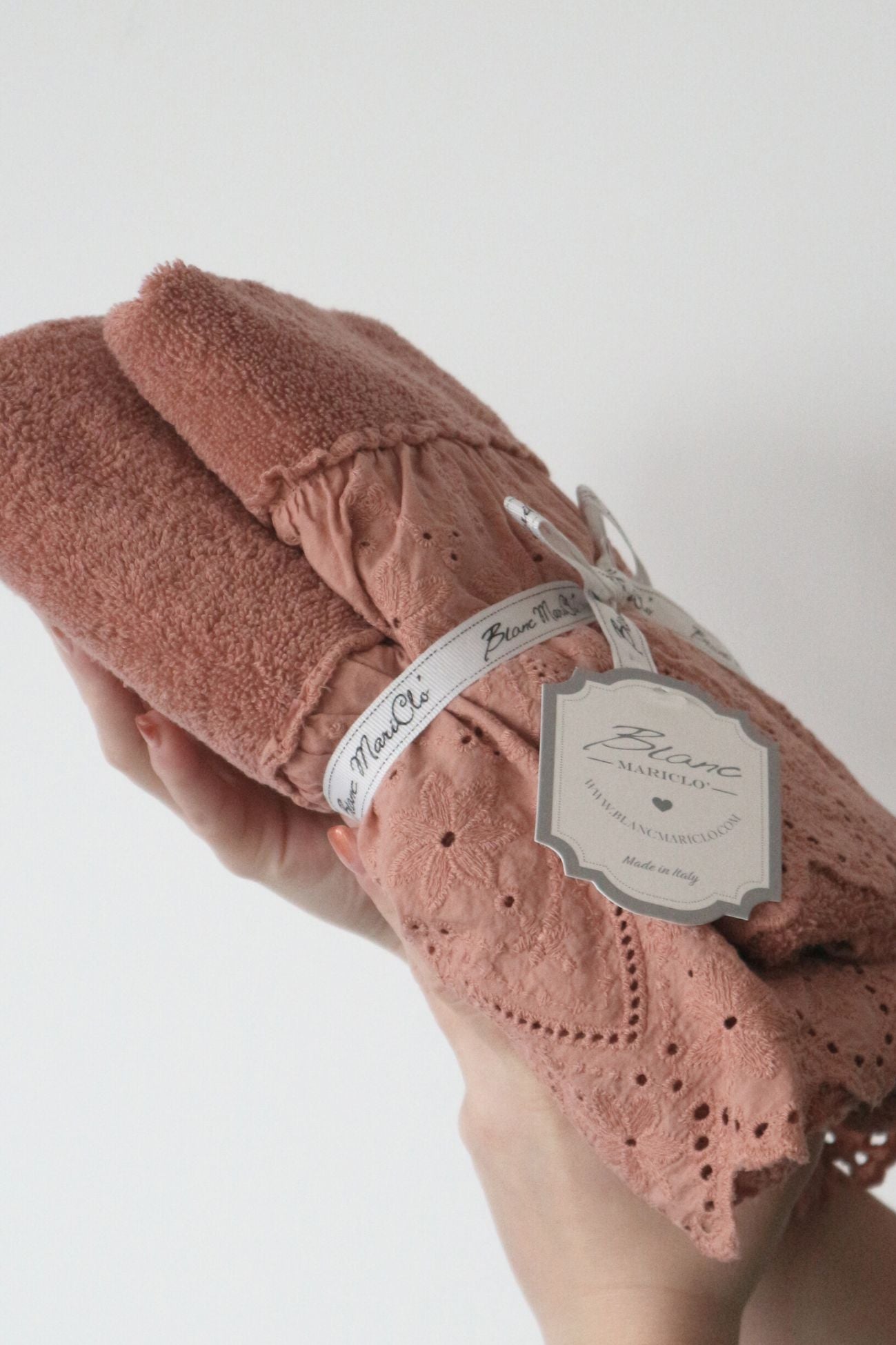 Fior Di Sangallo Coppia Spugna Rosa Antico