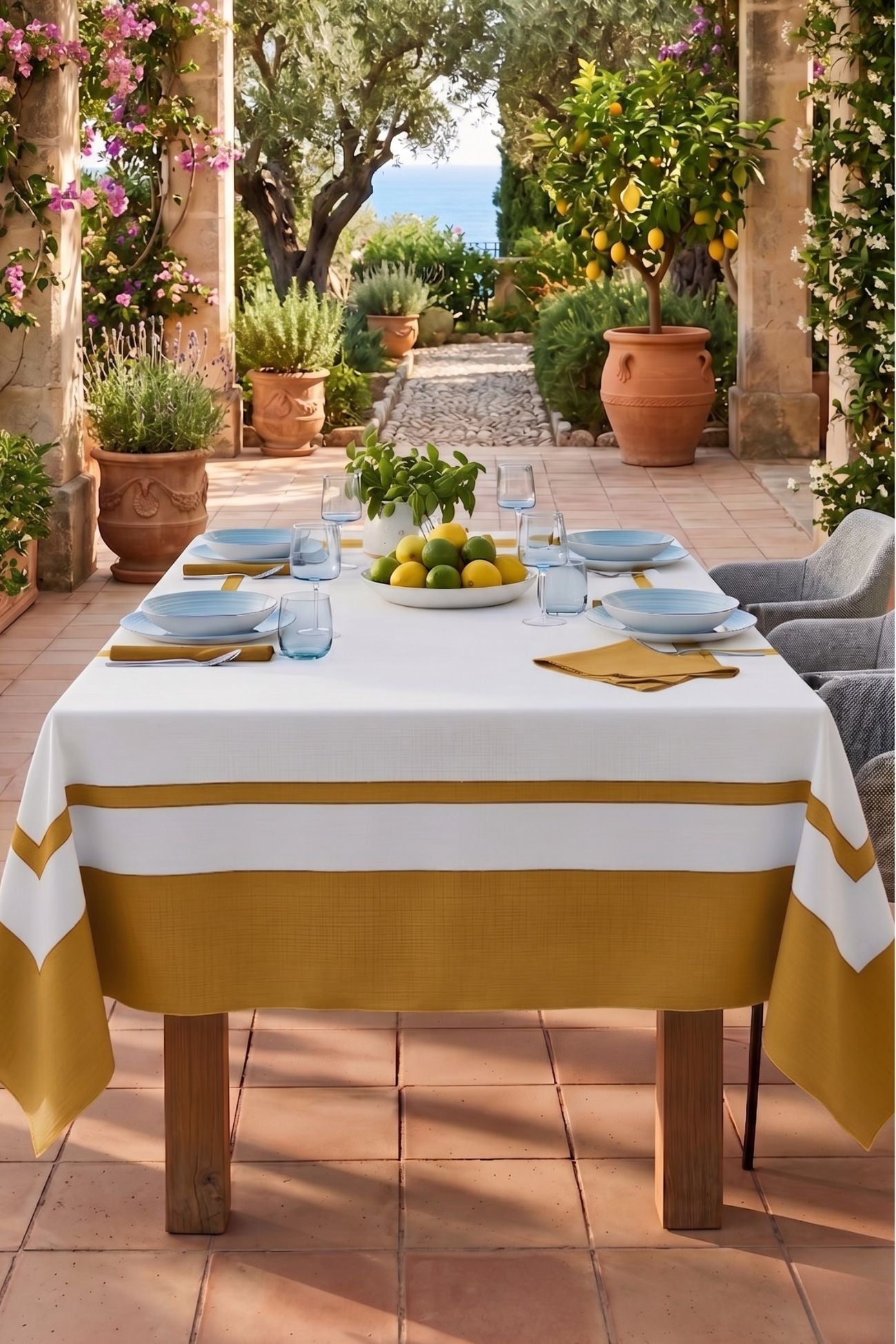 Korin Vibra Tovaglia var03 Ambra