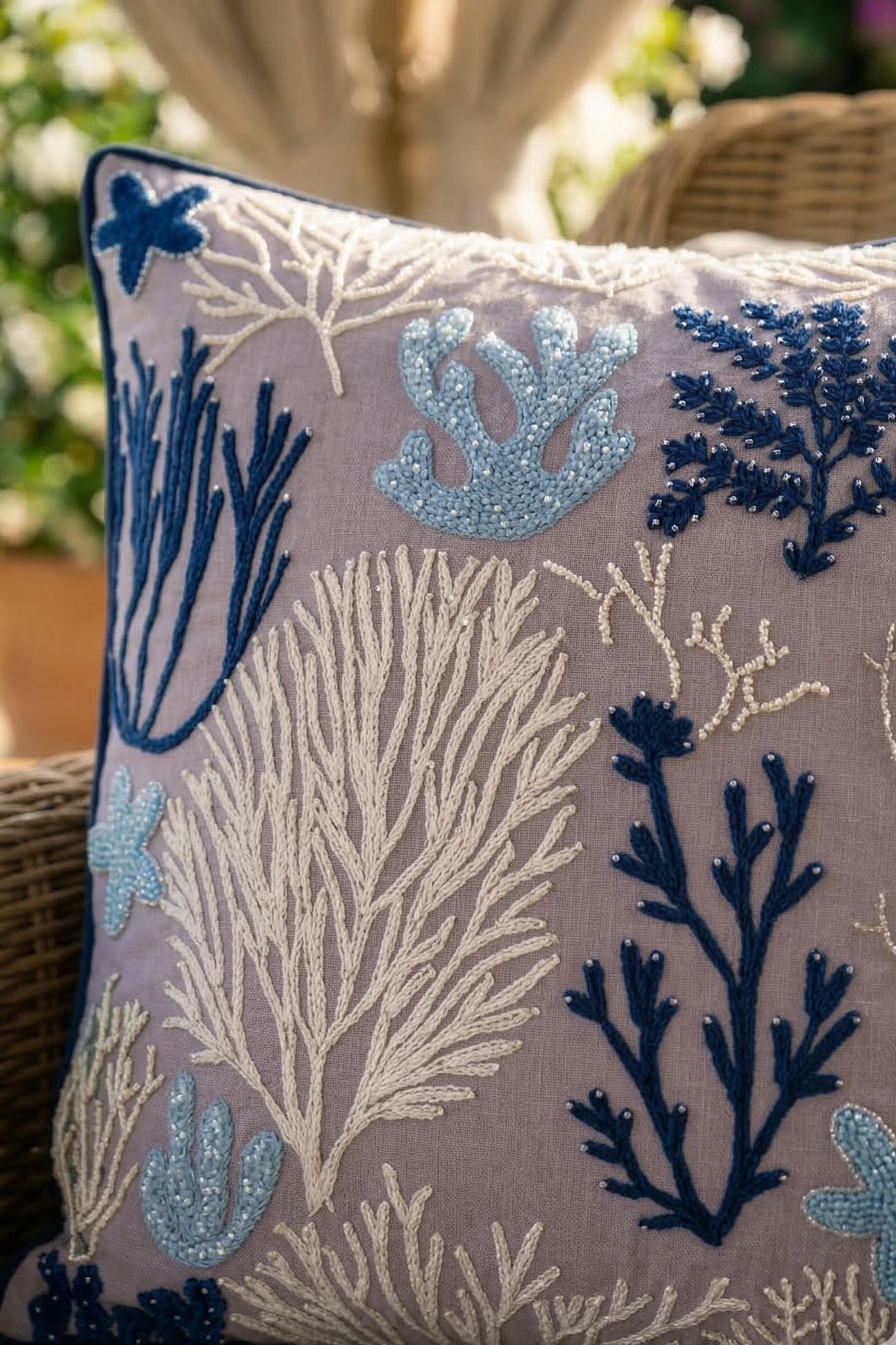 Vista Mare Cuscino Coralli