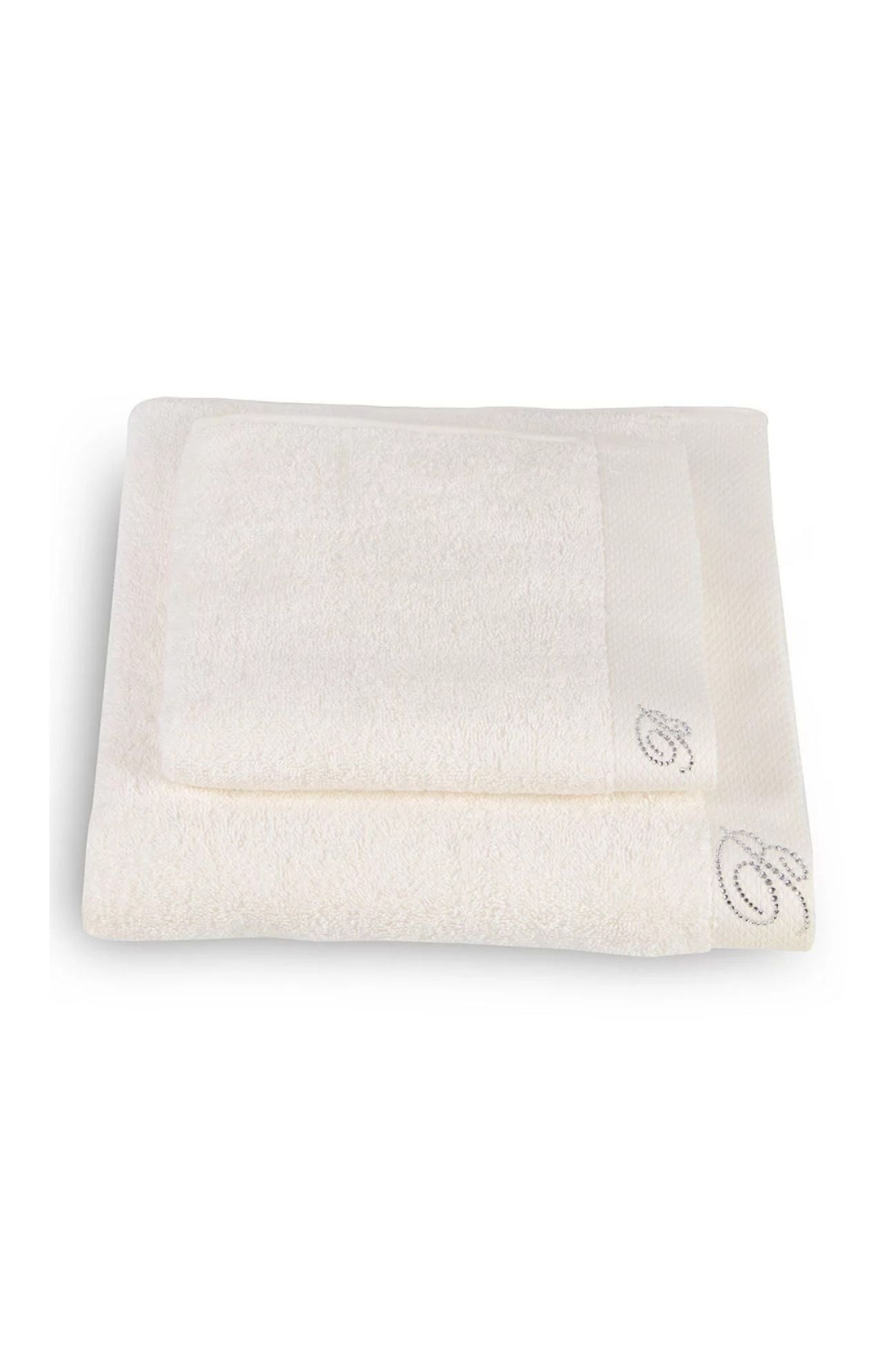 Benessere Coppia Asciugamani Perla