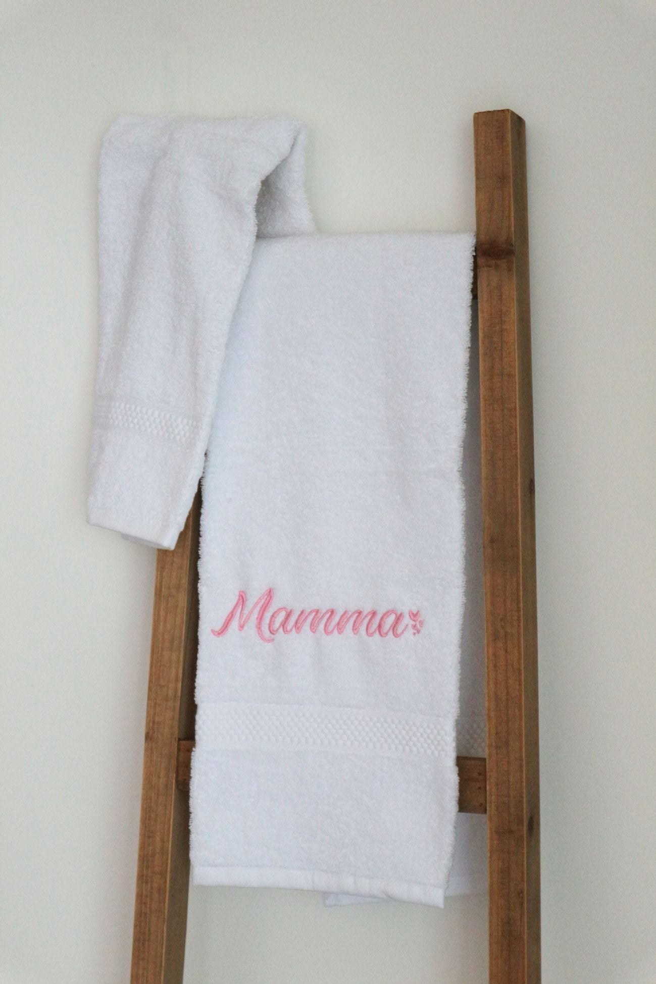 Mamma Set Asciugamani Bianco