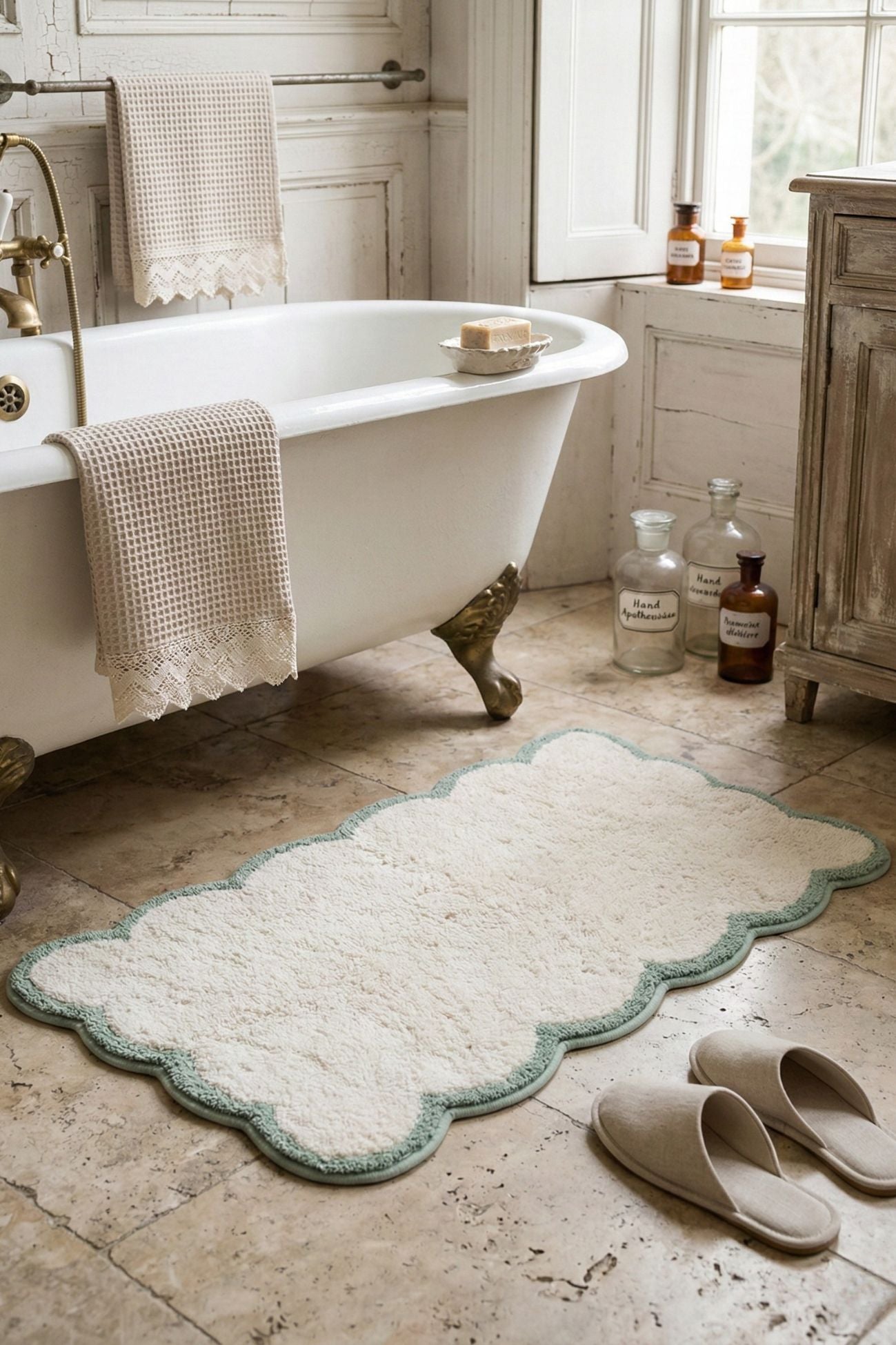 Ajour Tappetino Verde