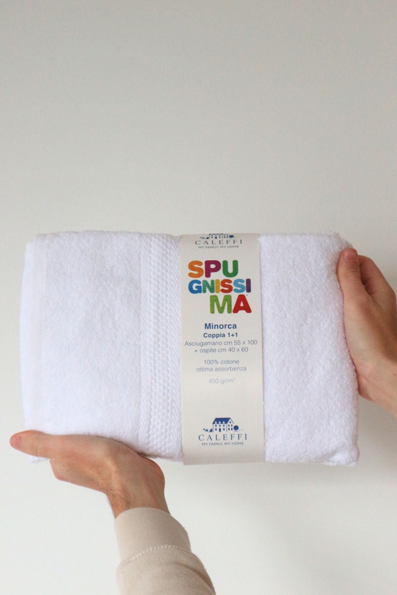 Minorca Set Asciugamani Bianco