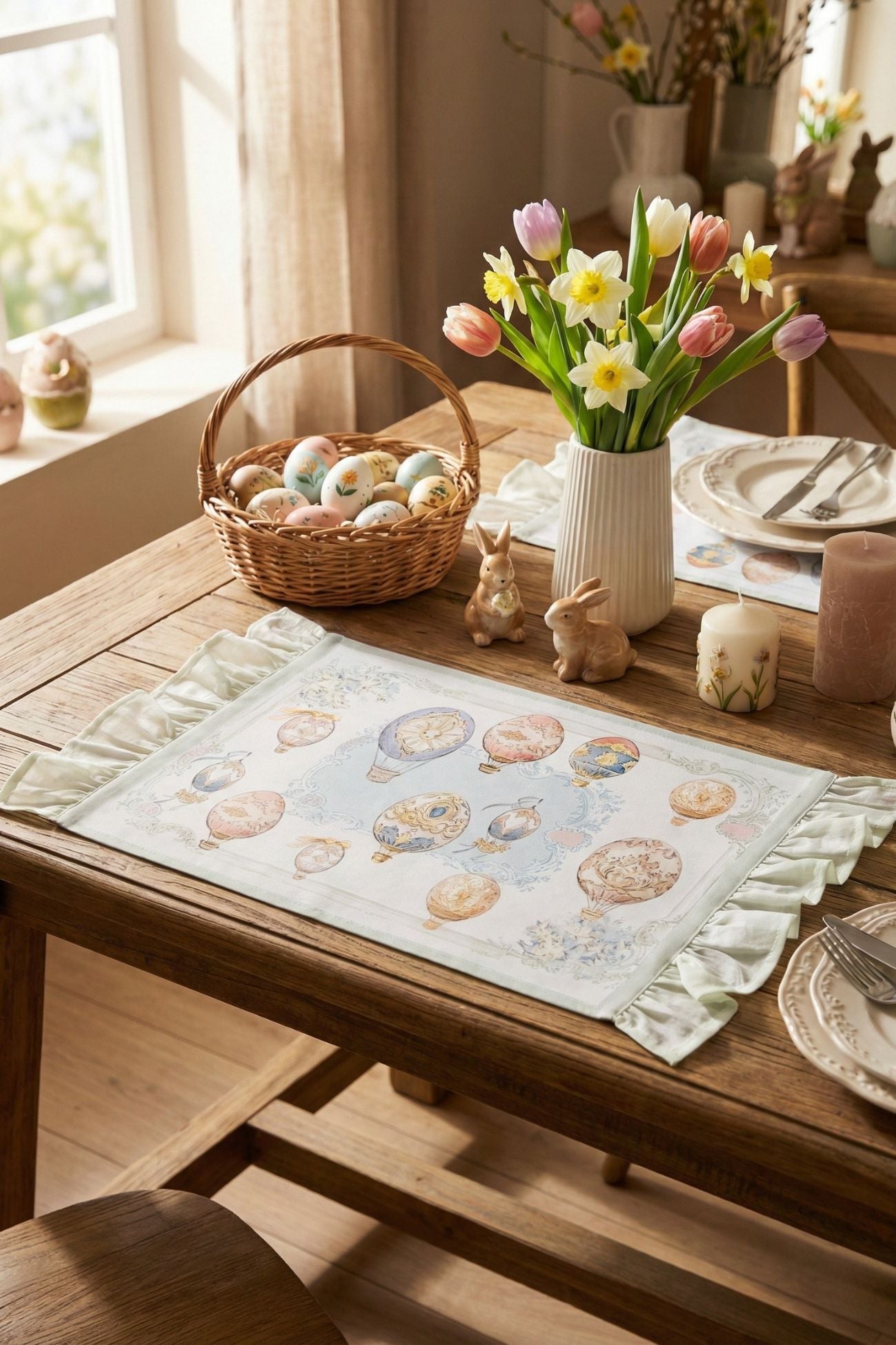 Rococo Tovaglietta Cerata Mongolfiere