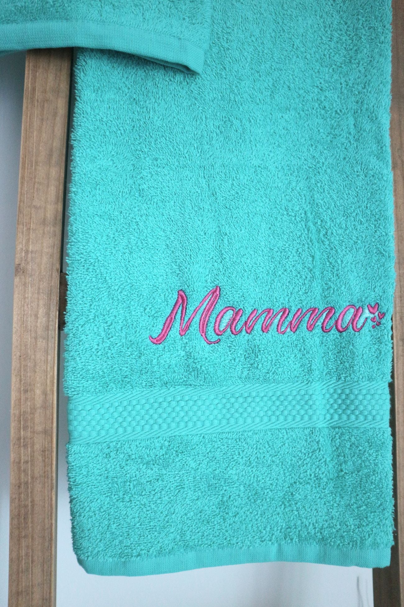 Mamma Set Asciugamani Menta