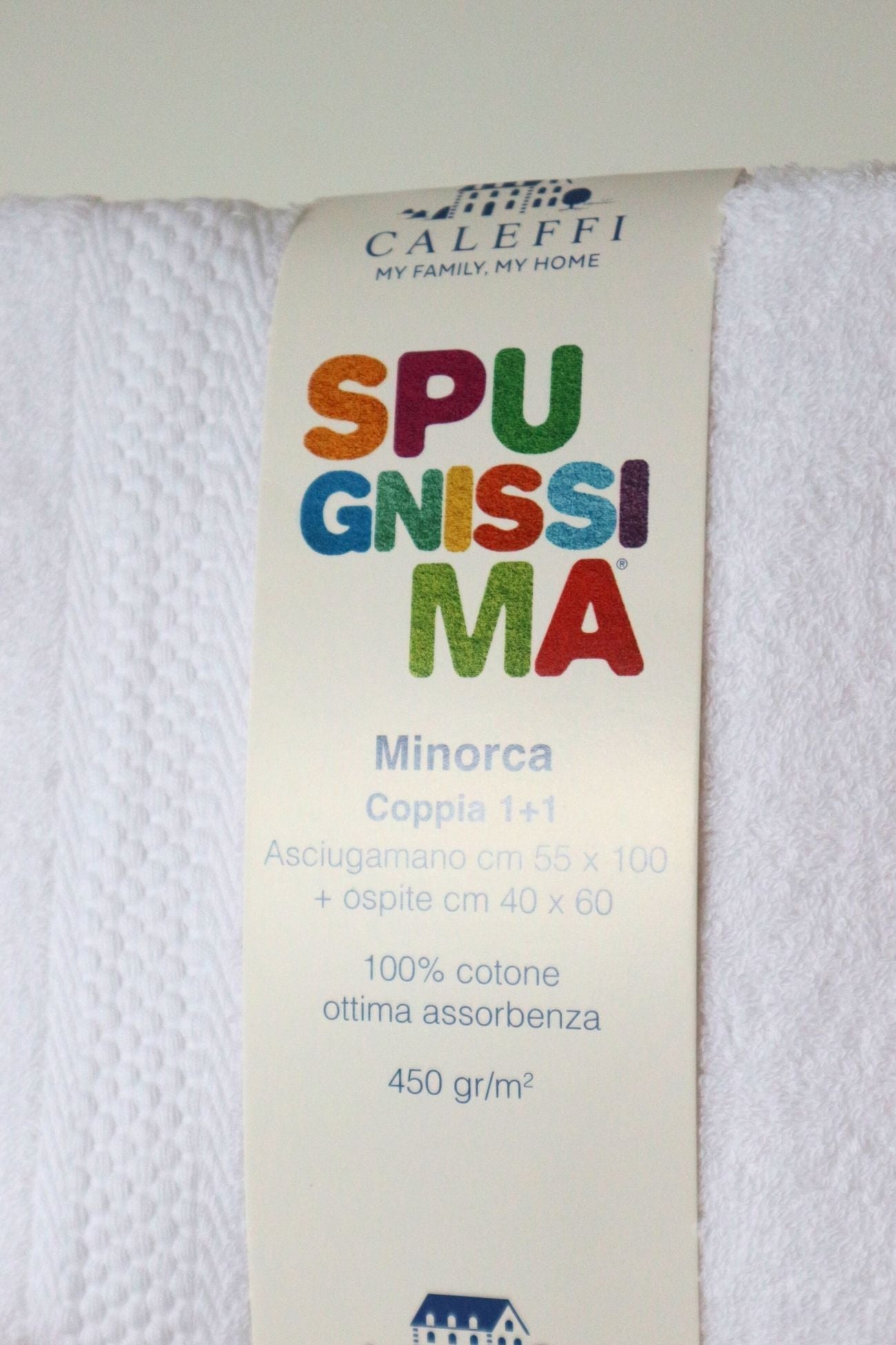 Minorca Set Asciugamani Bianco