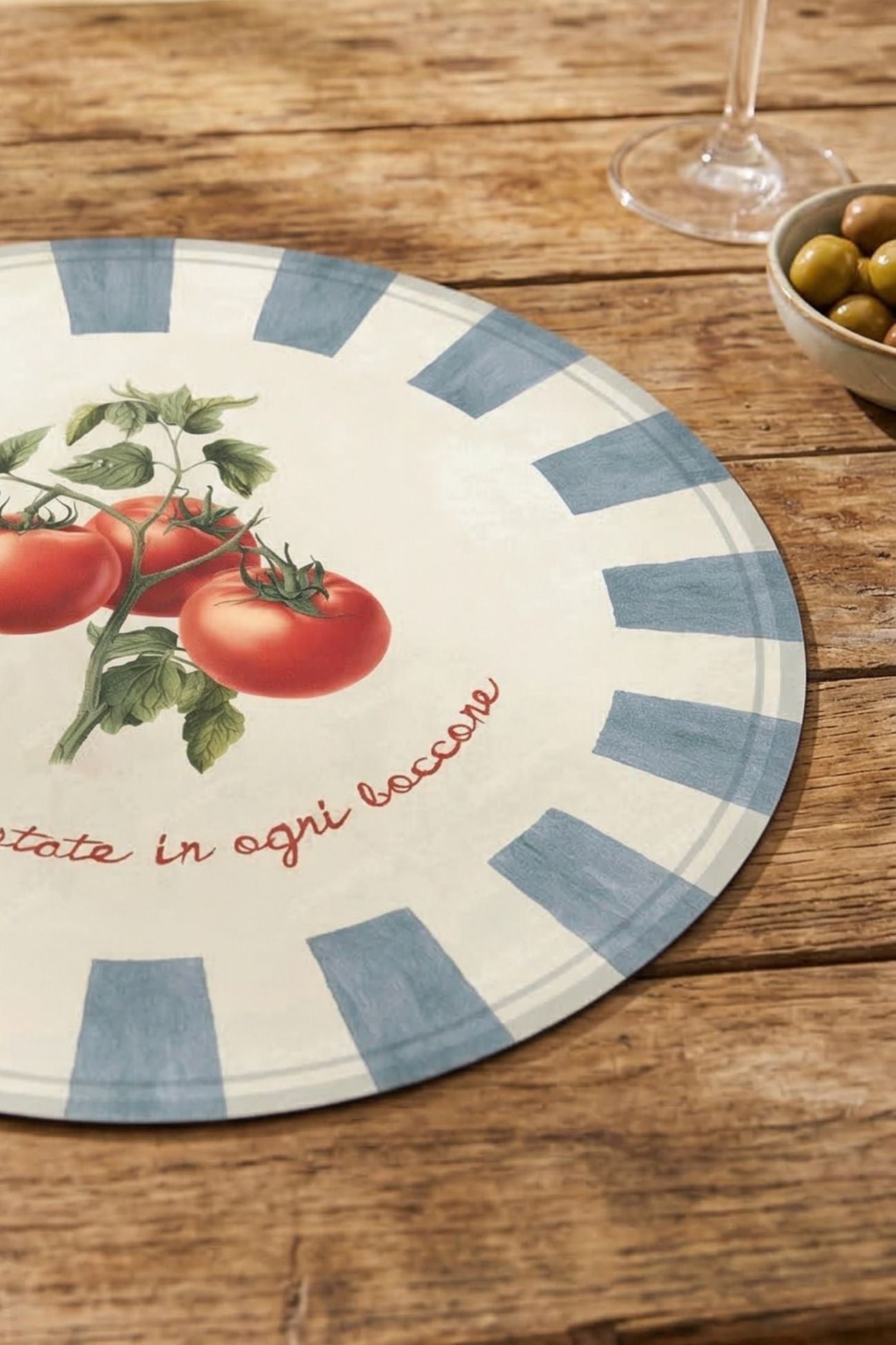 L'Orto Tovaglietta Vinile Pomodori