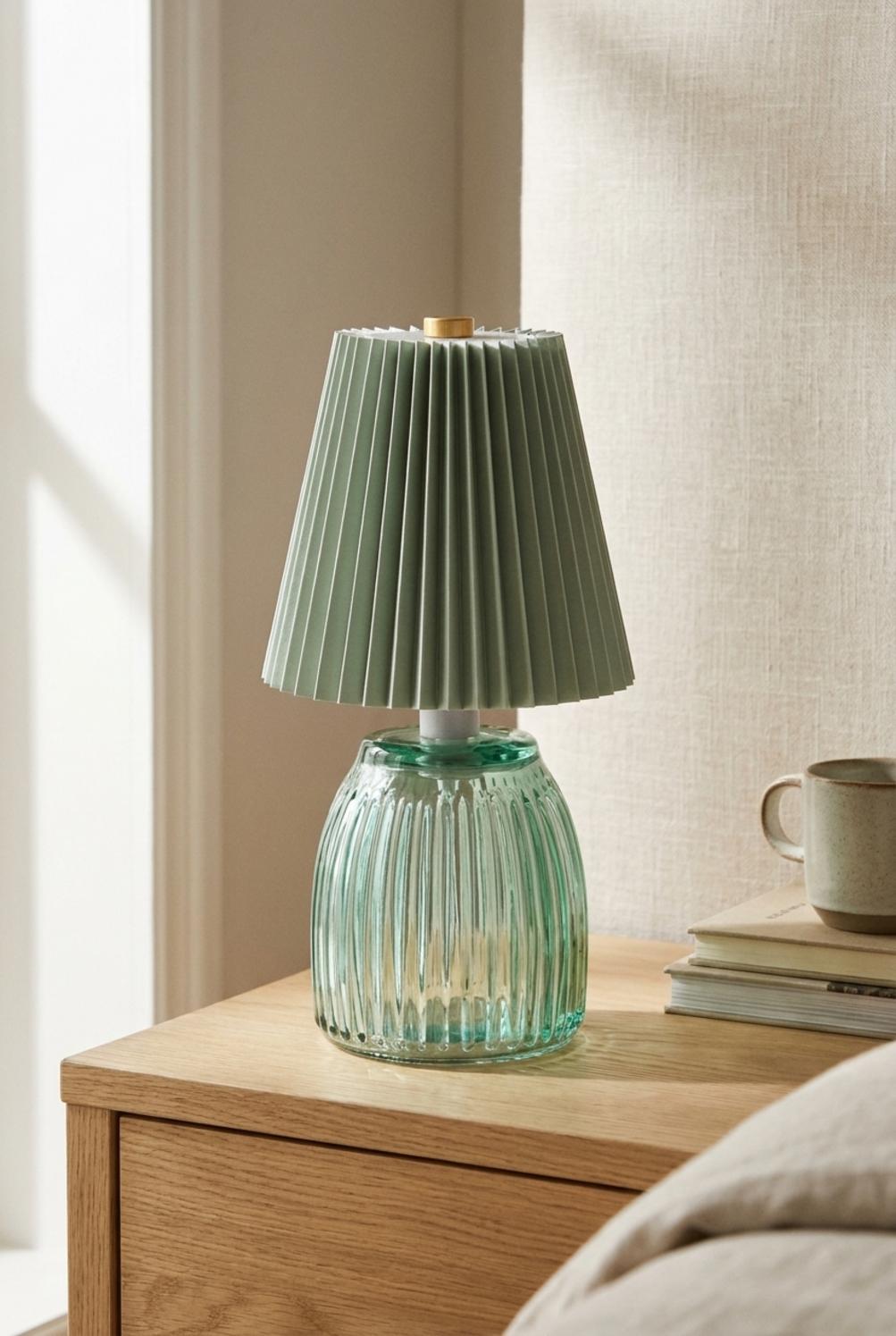 Plisse Lampada Verde