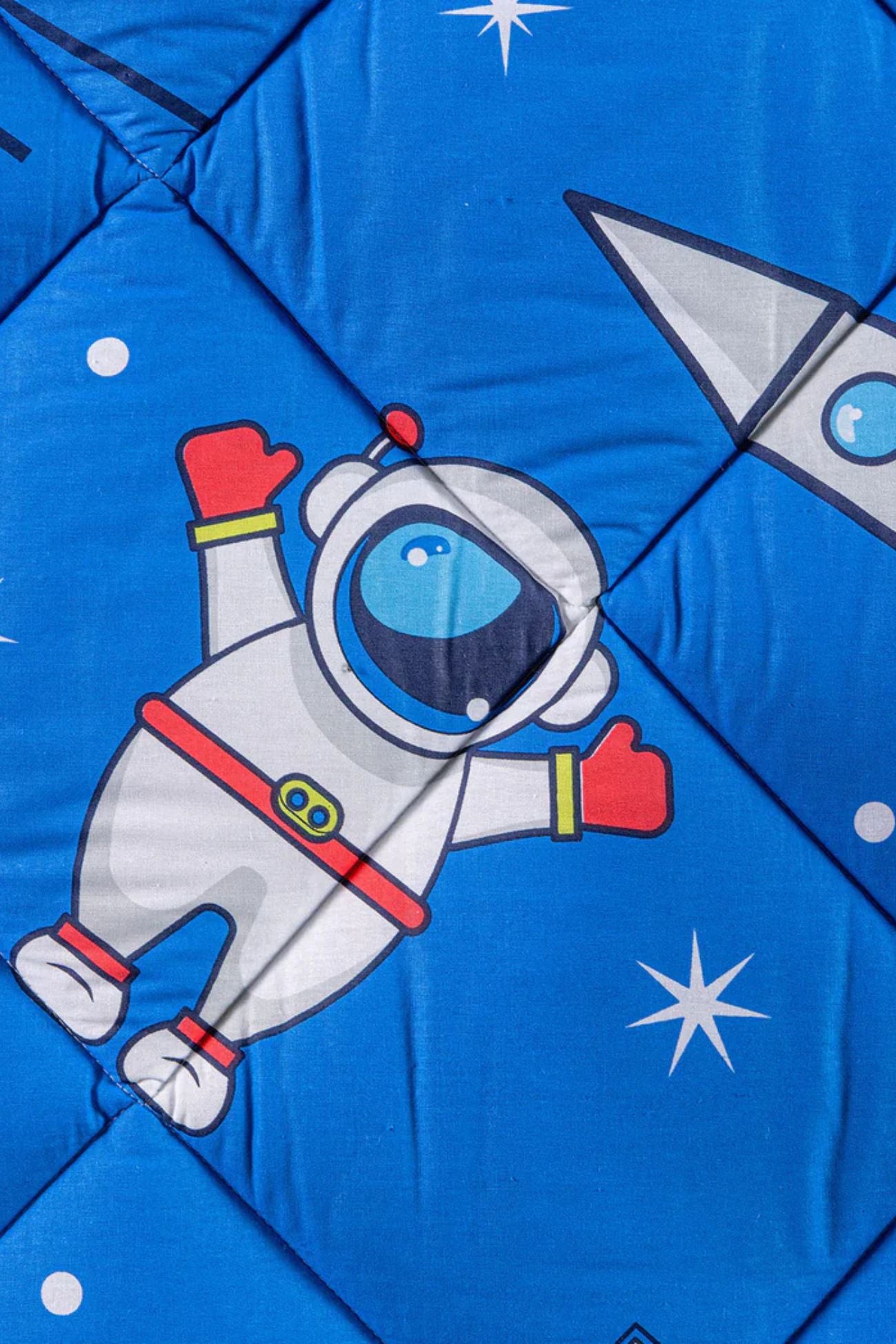 Spazio Copriletto Trapuntato Blu