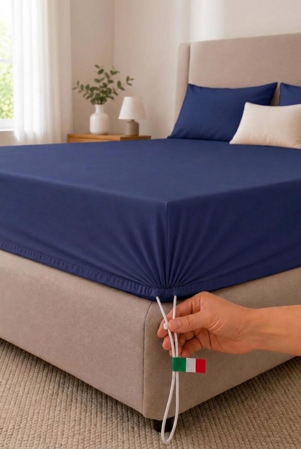 Diletto Lenzuolo Inferiore Indico Blue 3928