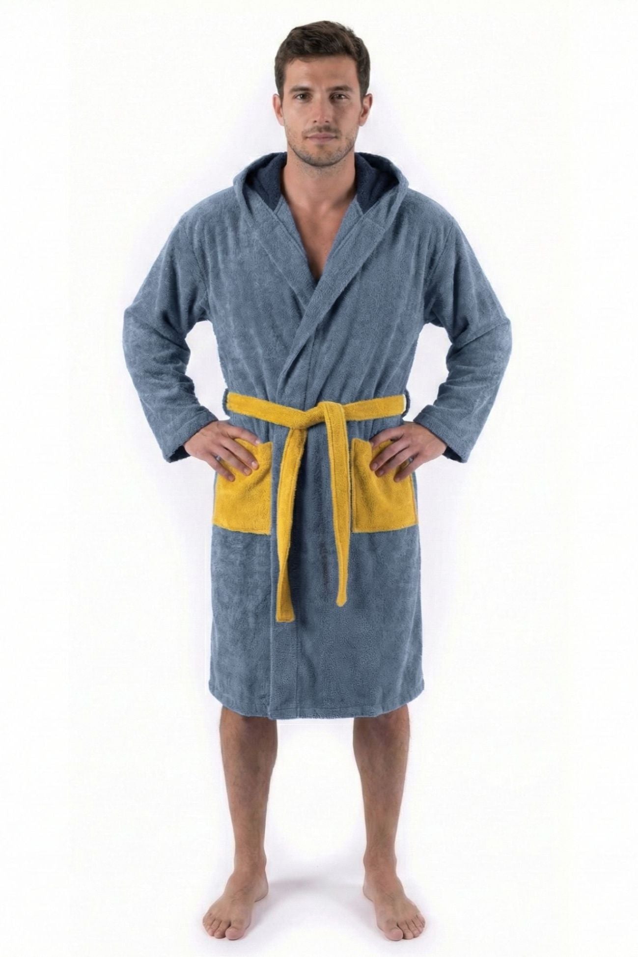 Pop Accappatoio Avio Giallo