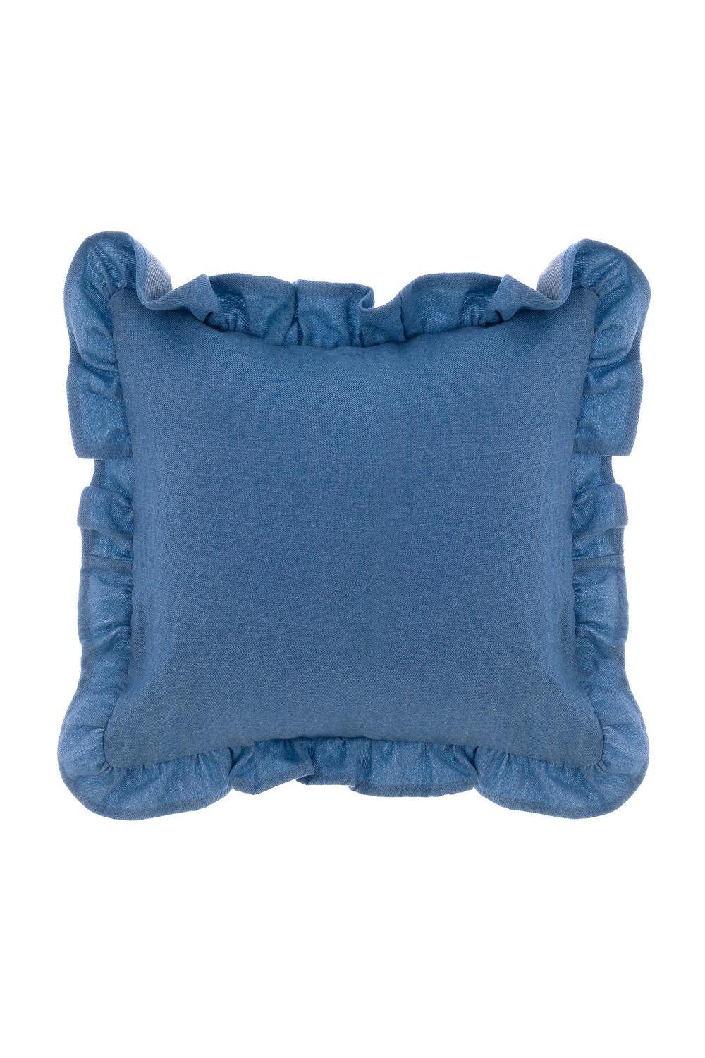 Vista Mare Cuscino Denim Quadrato
