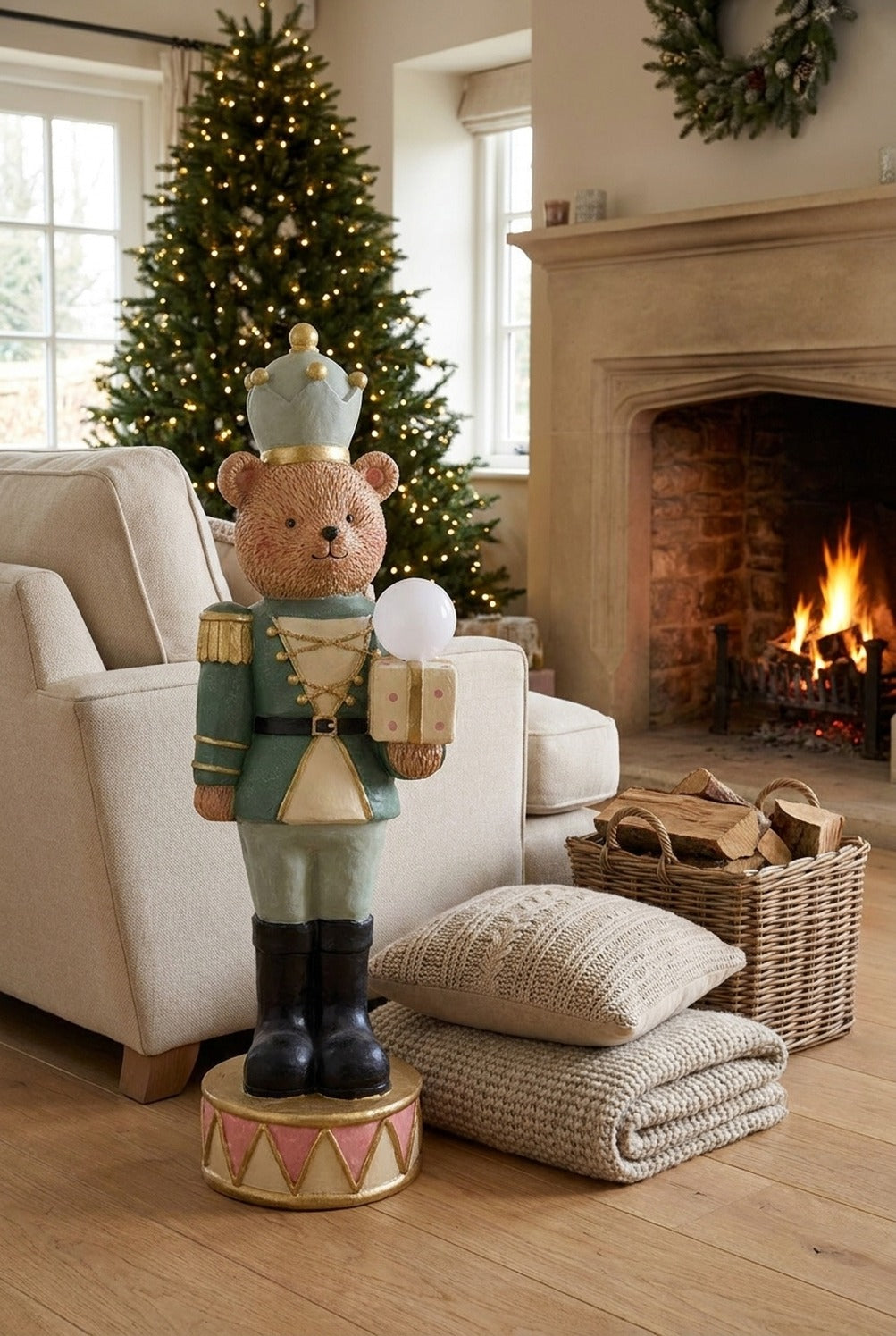 Teddy Orso Soldatino Led