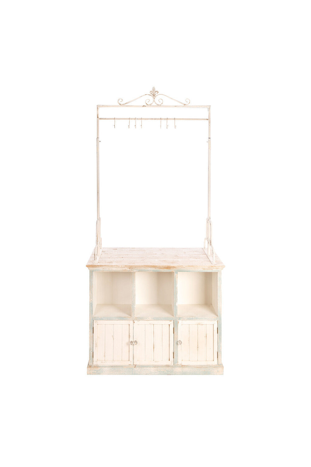 Penelope Mobile Buffet Con Struttura Superiore In Metallo