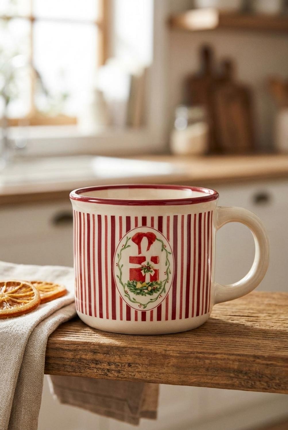 Magic Noel Tazzina Caffè Rossa Regalo