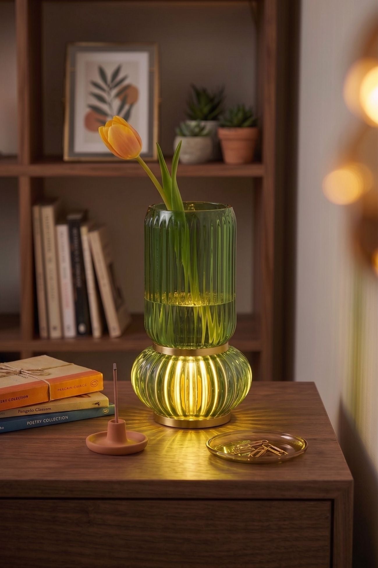 Luminescence Vaso Verde