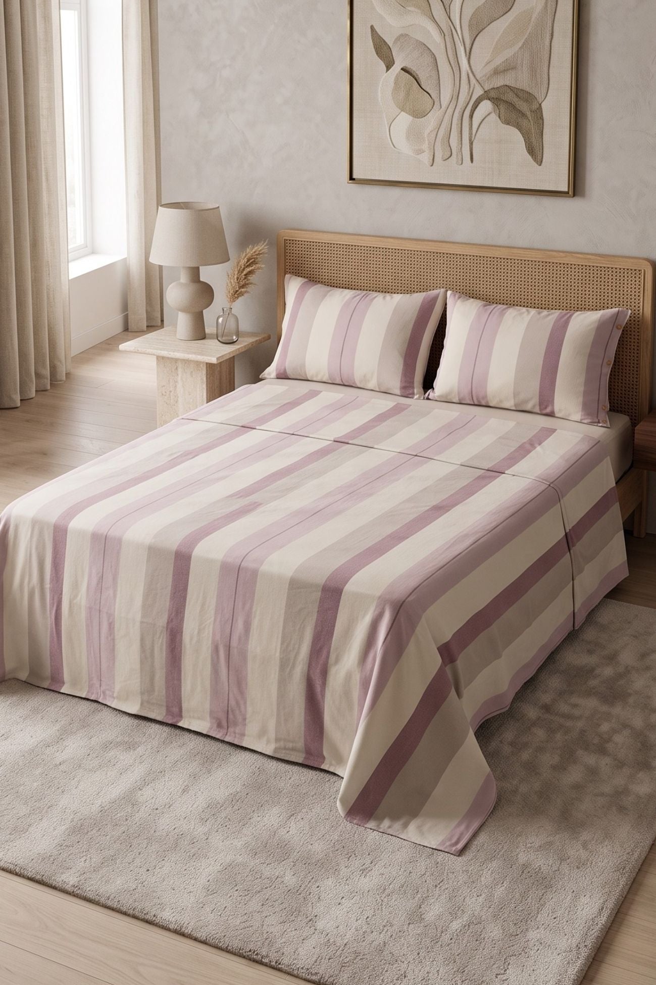 Matilde Completo Letto Malva var70